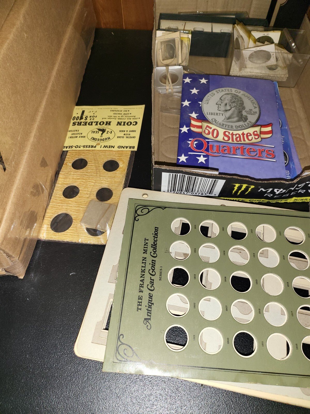 Misc Lot of Coin Collection Sleeves & Pages Variety
