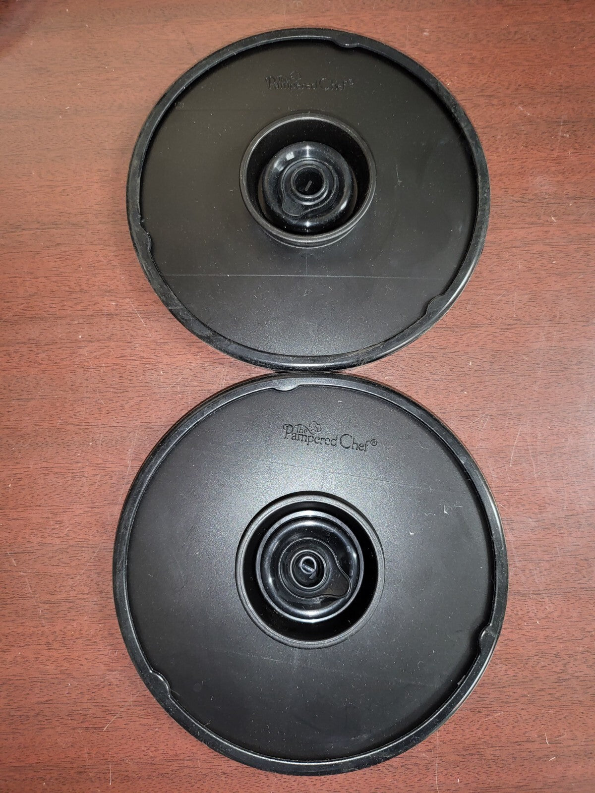 2 Pampered Chef Fresh Lasting Lid Replacements 6"
