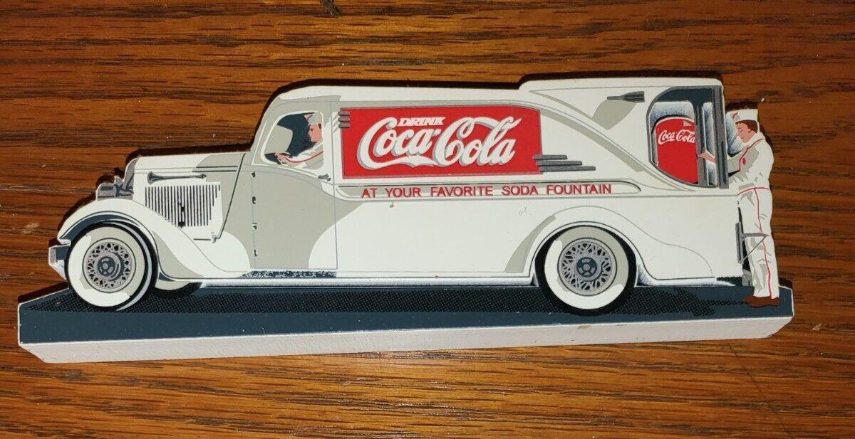 3 Shelia's Wood Block Decor Coca-Cola COK05 1995 COK04 1998 COK13 1999