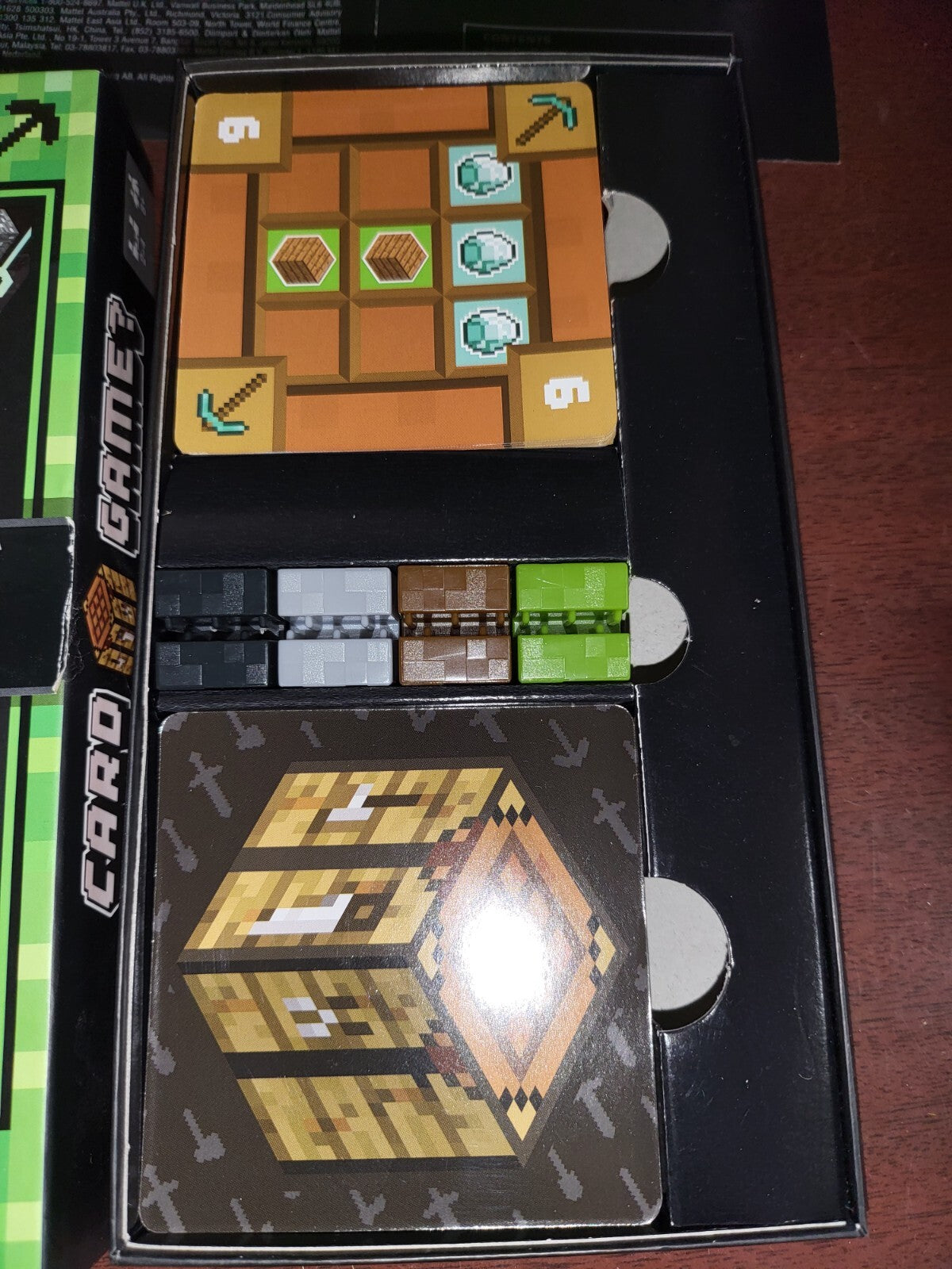 Mine Craft Card Game Age 8+ NIOB