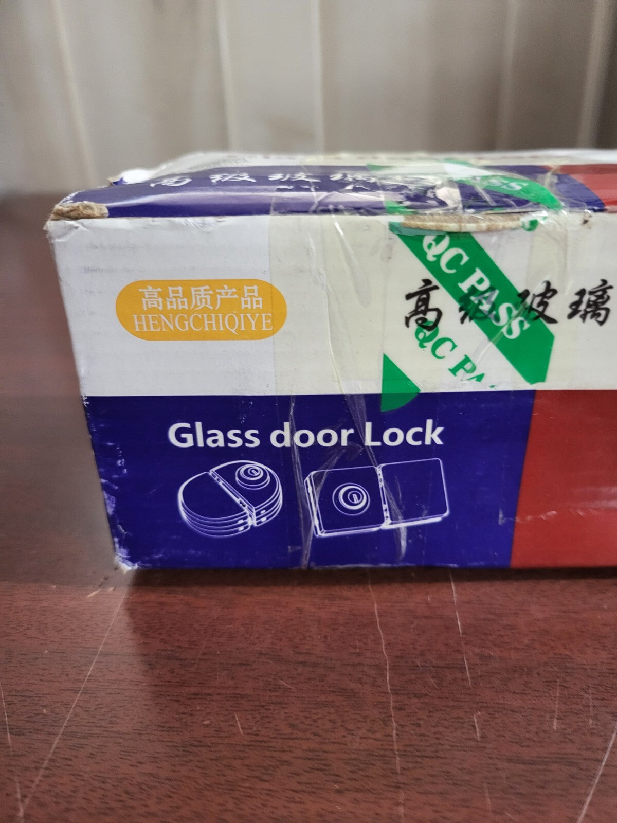 Display Case Glass Door Lock Display Cabinet Double Door 4 Bolts 3 Keys Silver