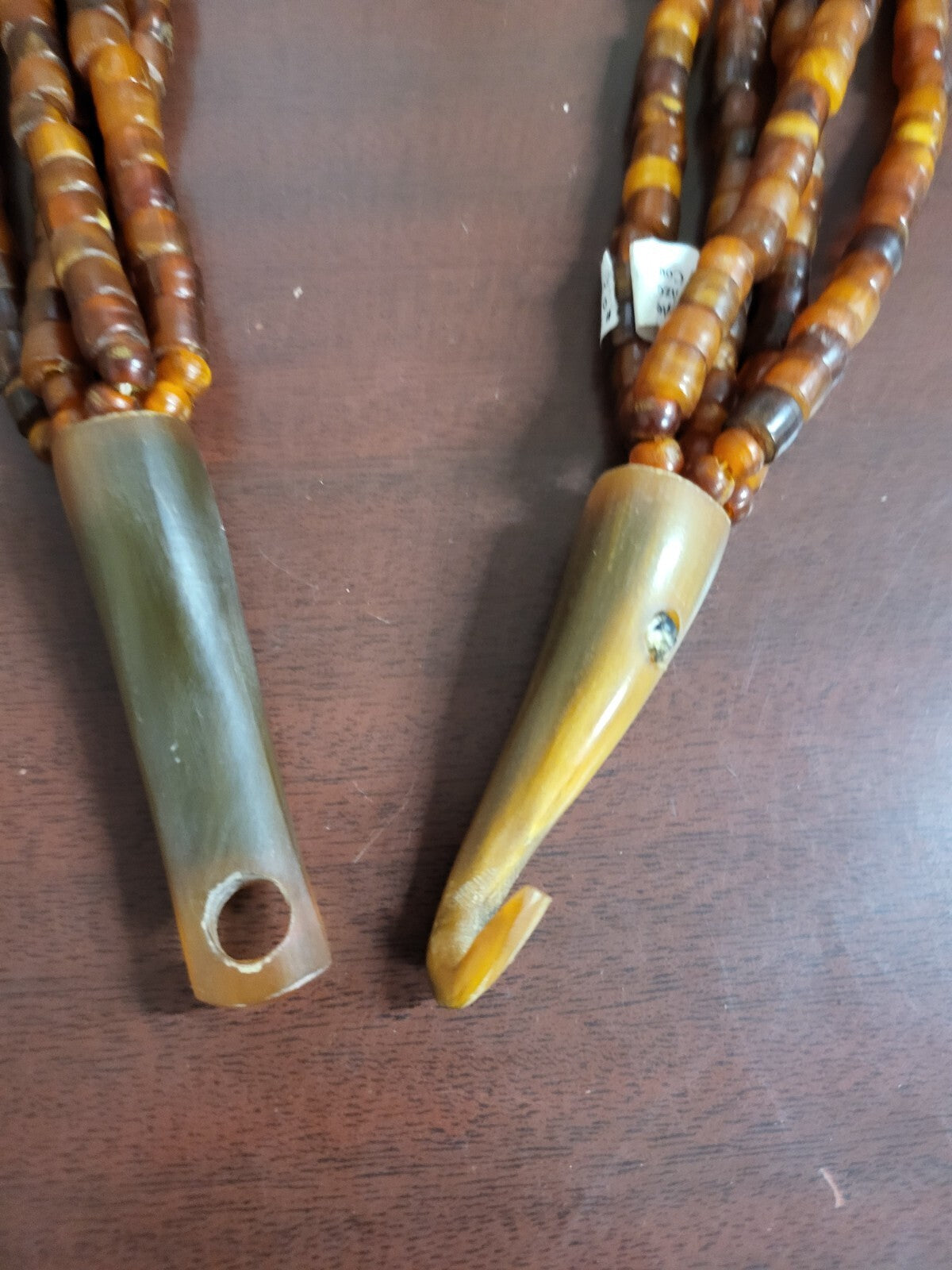 4 Strand Tiger's-Eye Bead Necklace Made in India 24" NWT #171