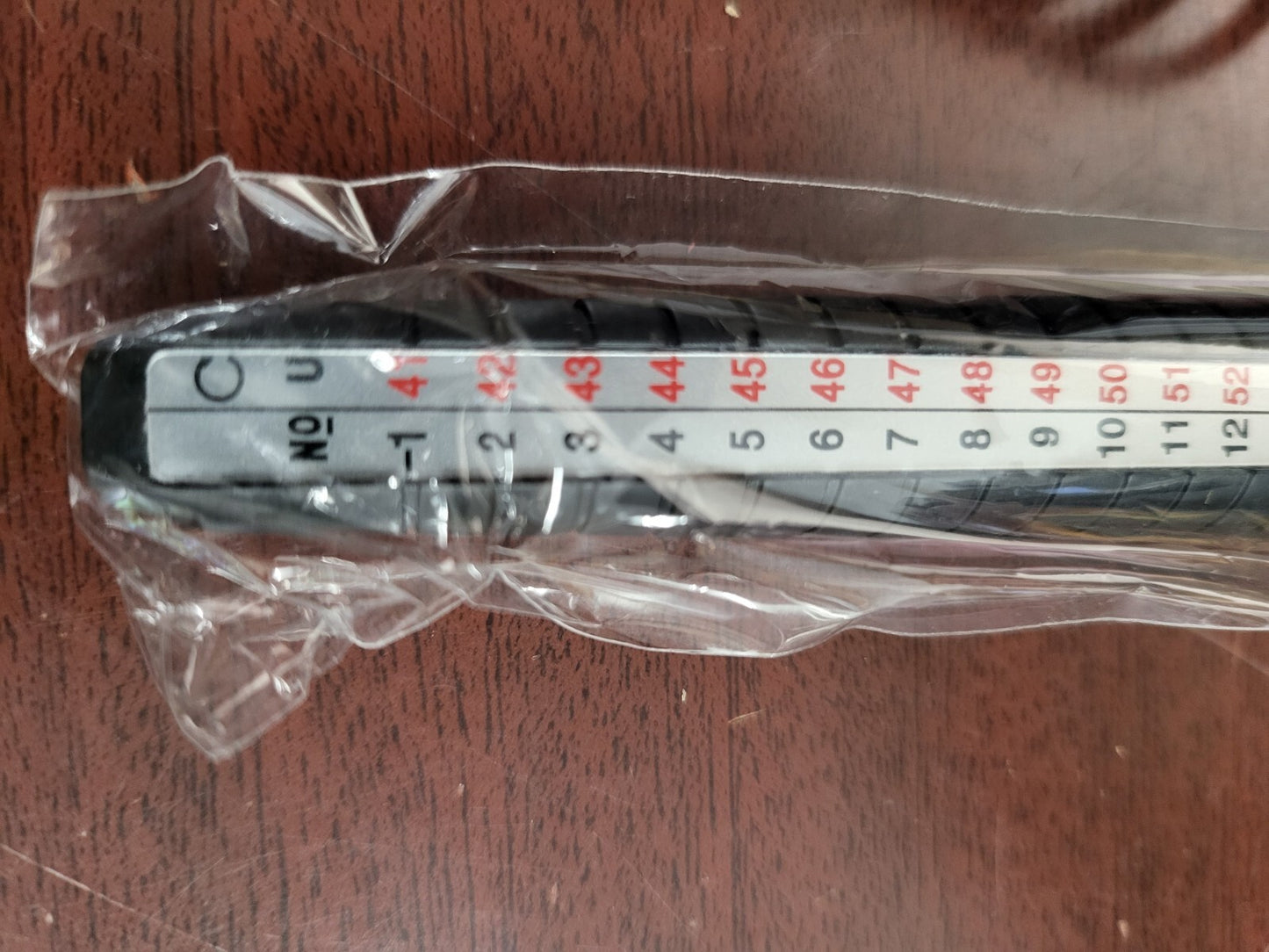 Complete Ring Sizer Kit Measure Ladies Men US Standard & UK Black Plastic