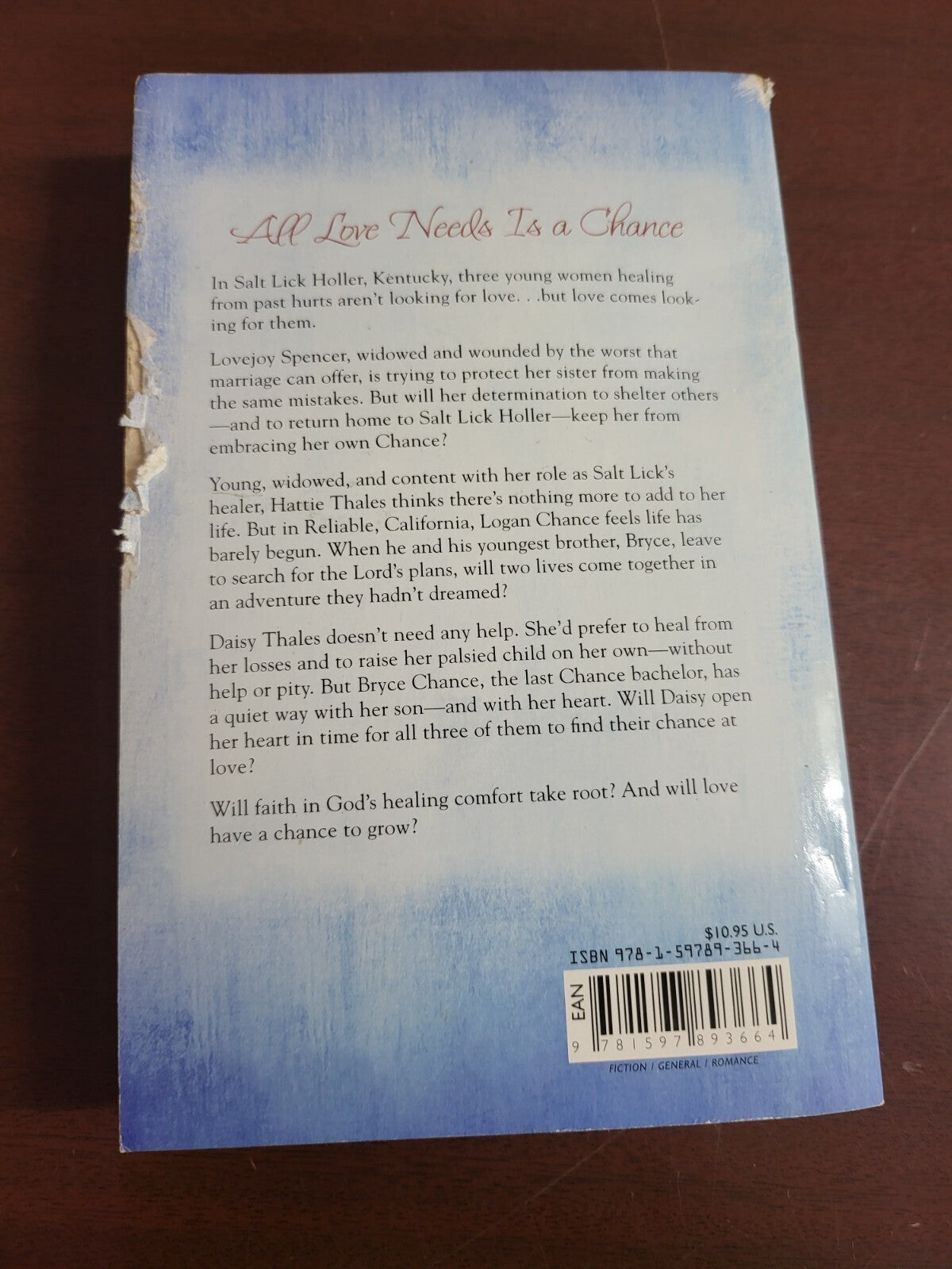 Book - Kentucky Chances by Kathy Marie Hake & Kelly Eileen Hake Barbour