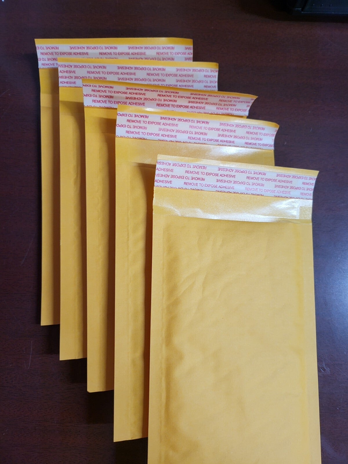 5 Padded Envelopes 4 x 6" Self Seal Kraft Bubble Mailers #0000 Eco Swift Premium