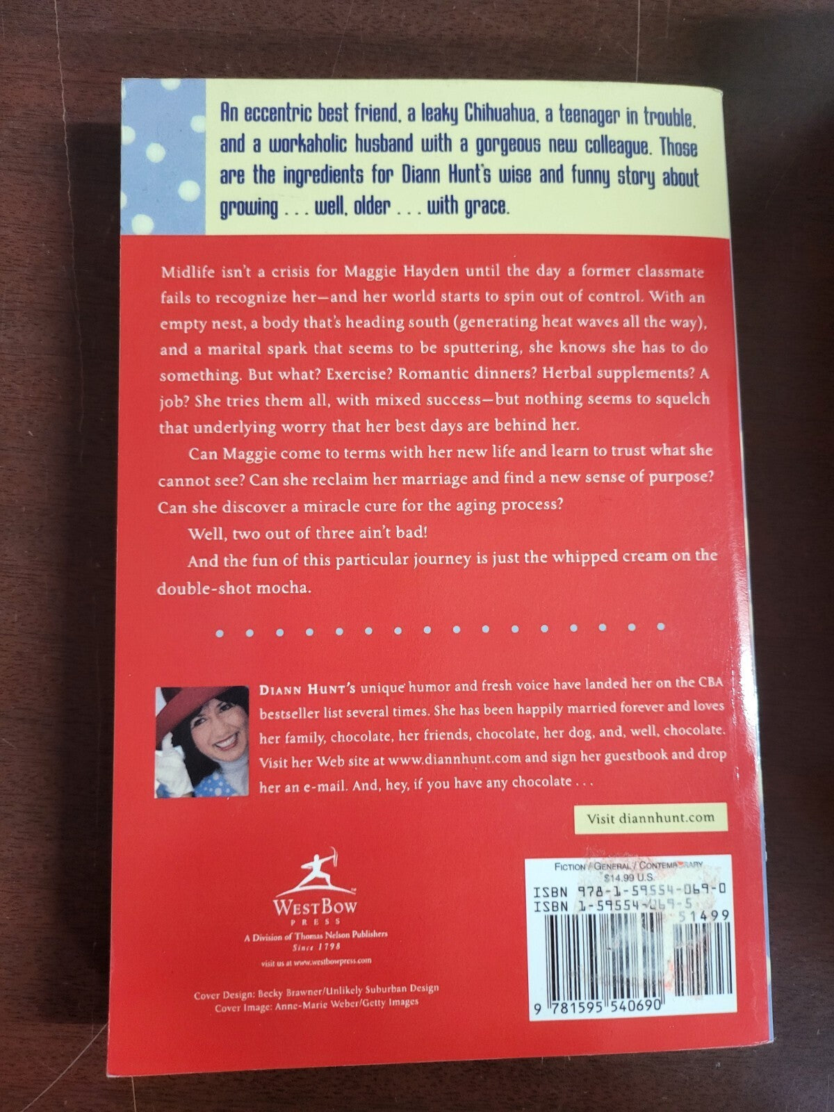 Book - Hot Flashes & Cold Cream by Diann Hunt WestBow publ