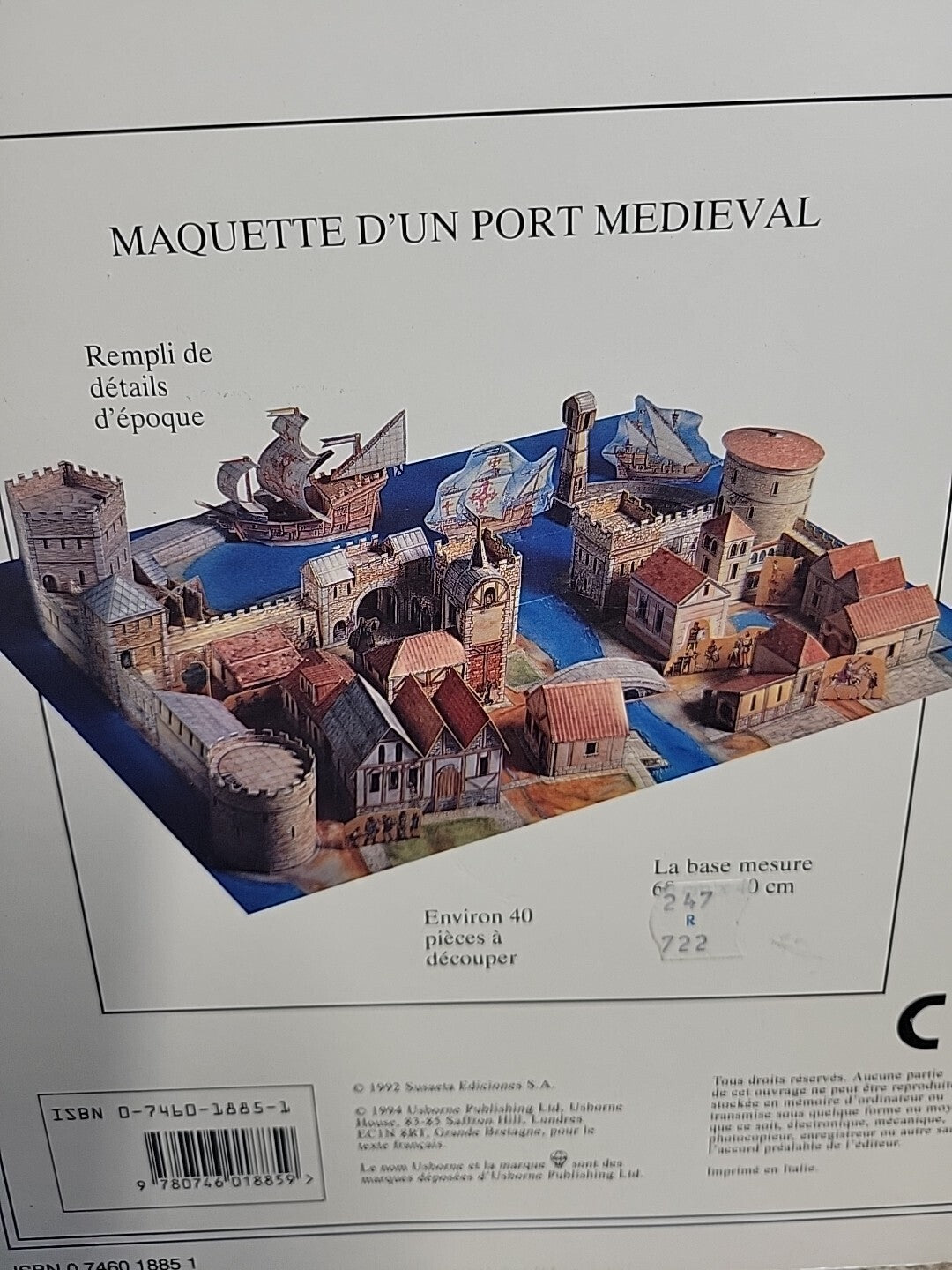 cut and assemble books 3d Medieval Castle