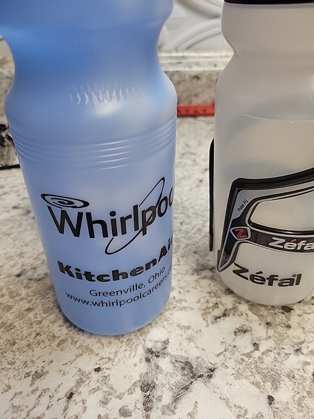 Water Bottle Lot 2pc One For Bike, Other Is Color Changing Kitchenaid Brand