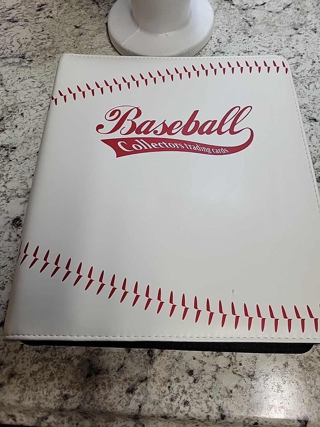 baseball card binder album Clear Full Of Old Baseball Cards