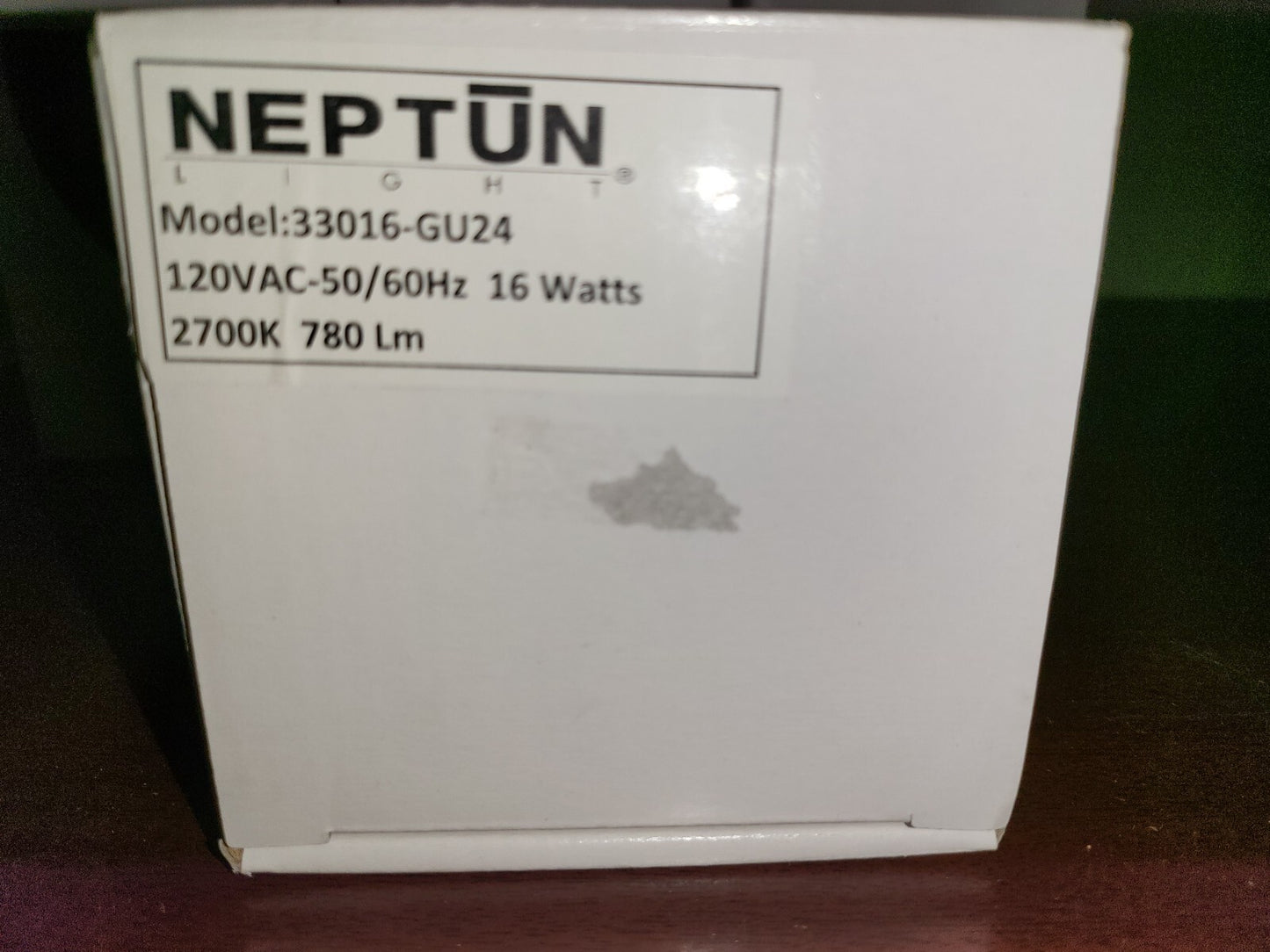 Light Bulb Neptun CFL-R30 16W Self Ballasted Lamp Warm White NIB 120VAC 60Hz