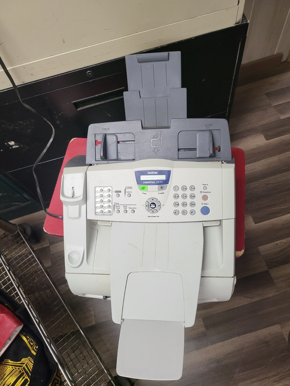 Brother IntelliFAX 2820 Fax Machine / Copier Works, but needs a toner