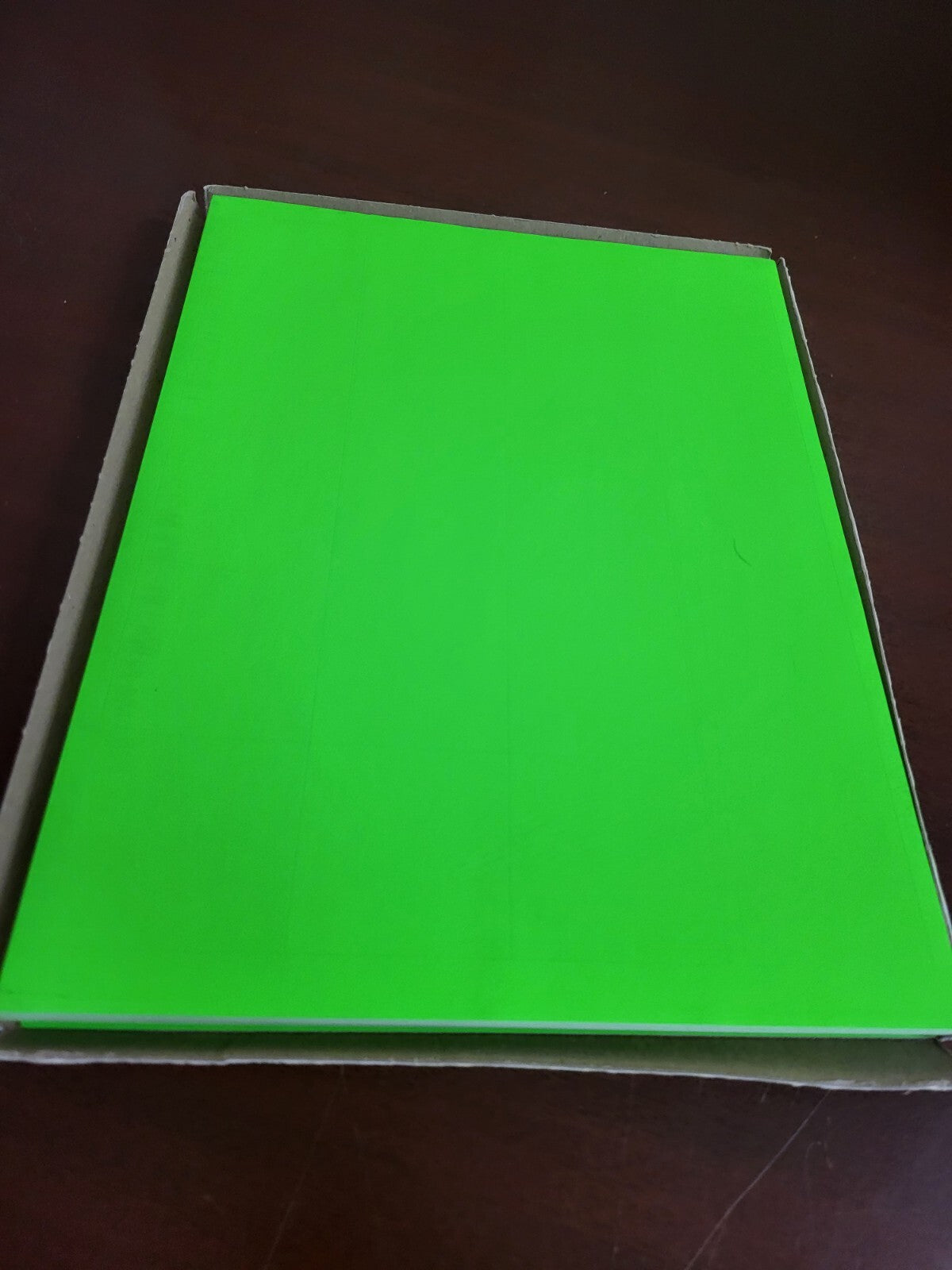 2000 ULINE Premium Laser Labels 2x2" Fluorescent S-17046G GREEN Open or Damaged