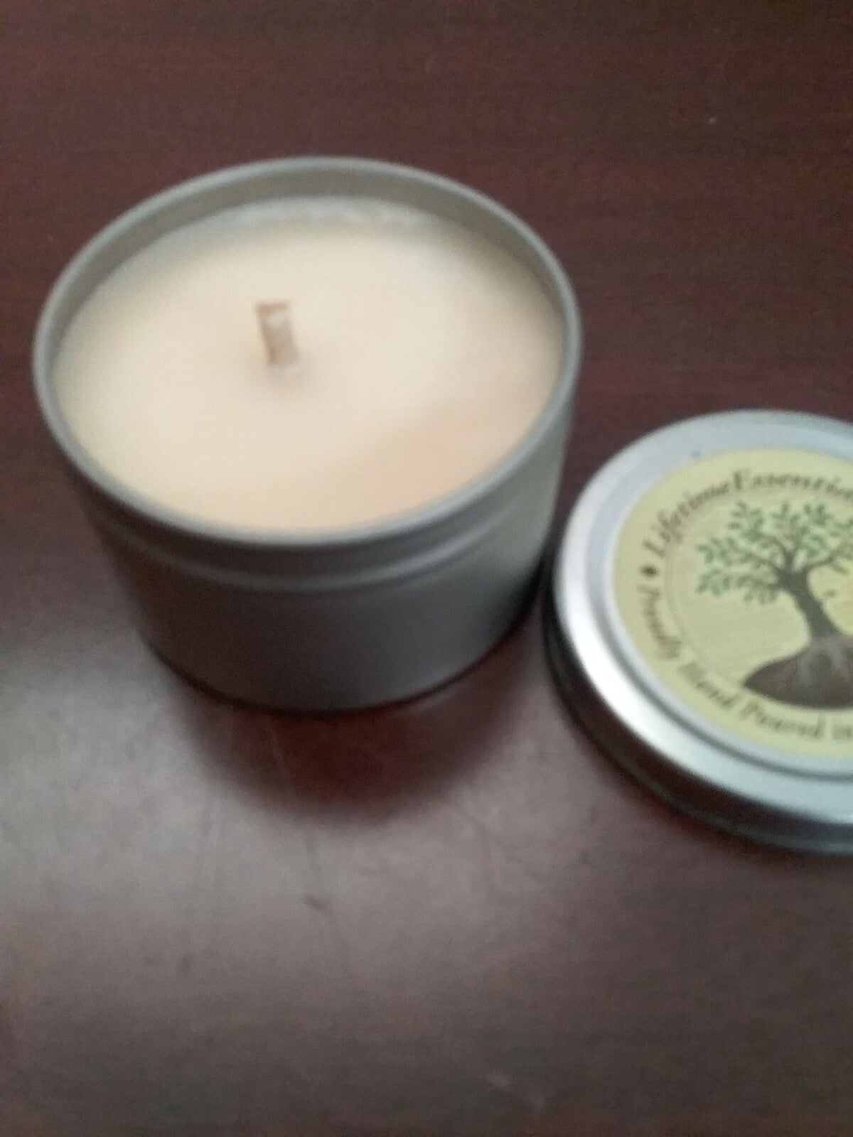Lifetime Essentials Pain Away Candle Hand Poured Soy Aromatherapy 2oz