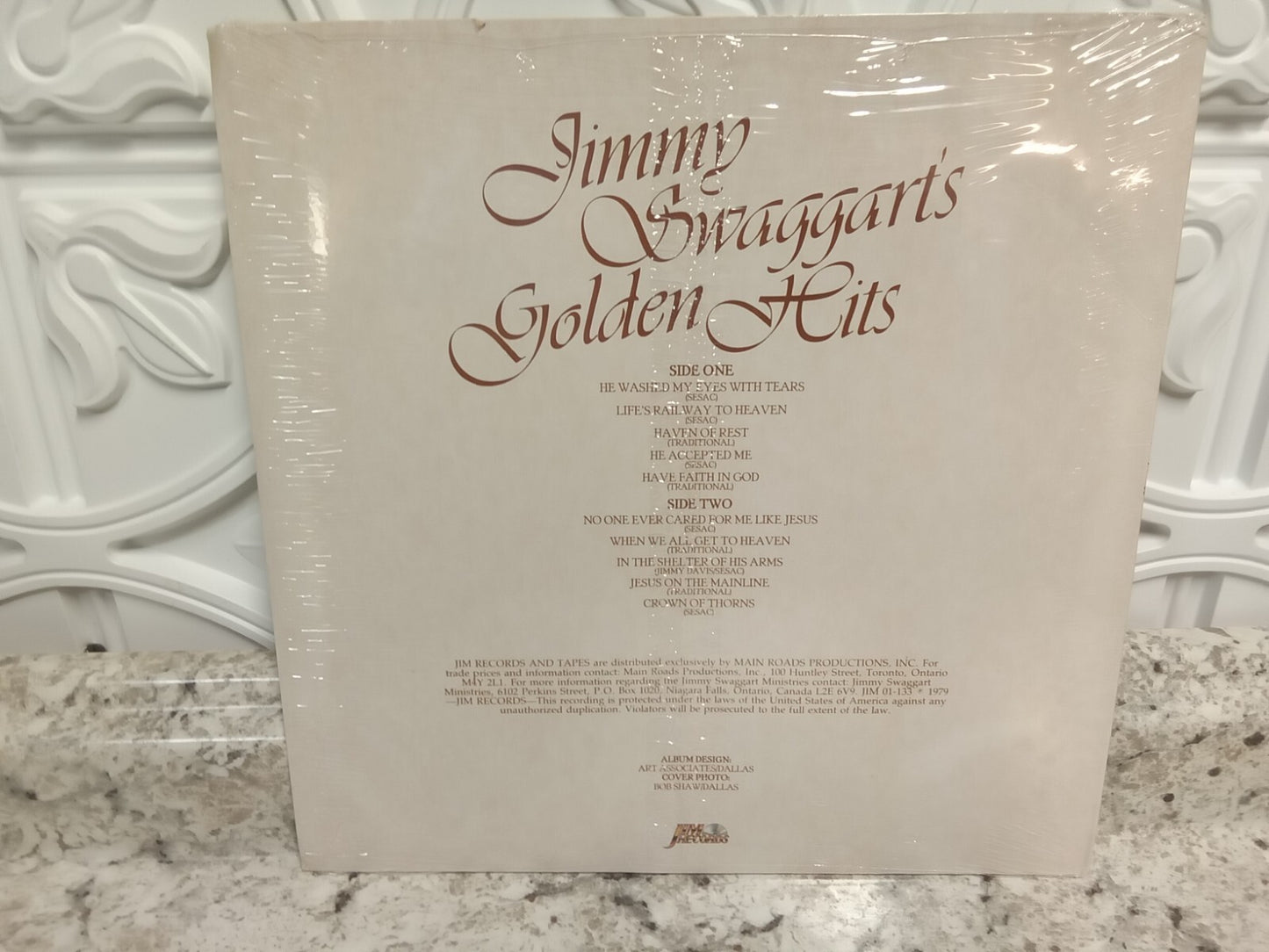 Jimmy Swaggart's Golden Hits Vinyl Record