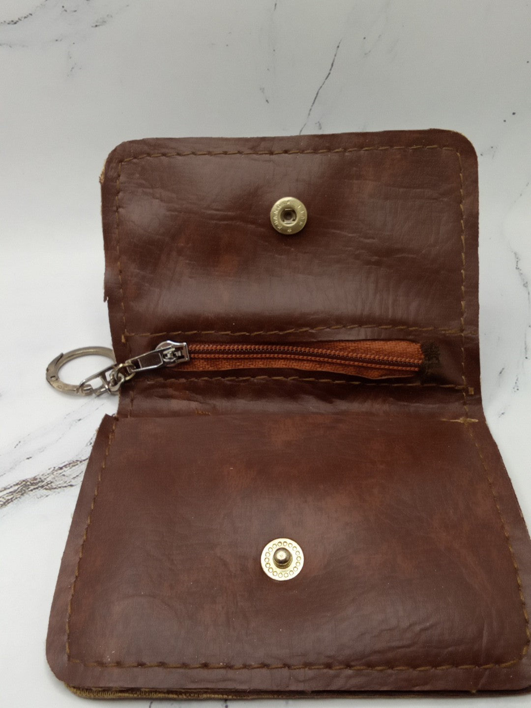 Amishville USA Berne Indian Change Keychain Wallet