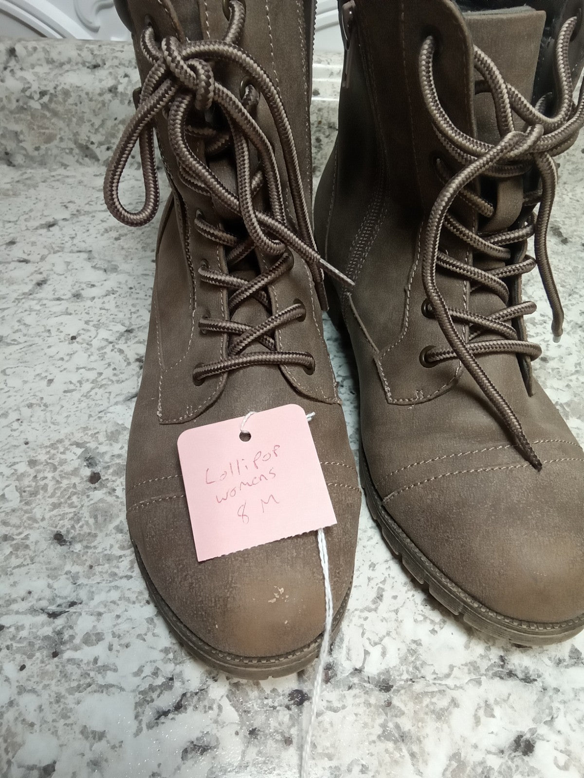 Lollipop Womens Size 8 M BOOTS
