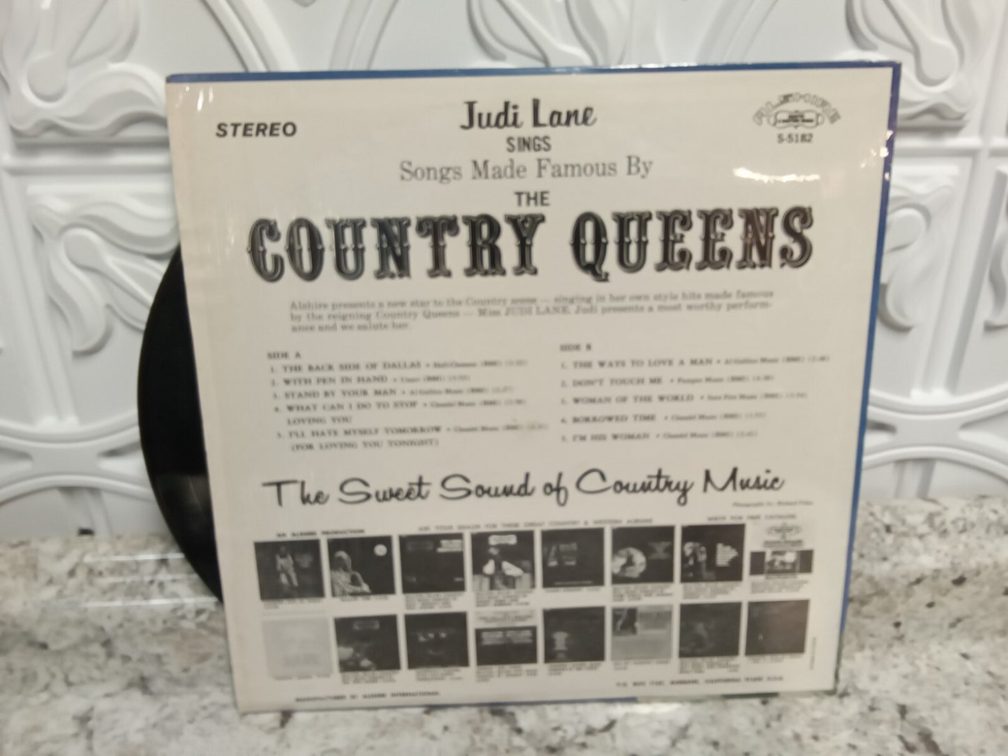 Judi Lane Sings Songs by The Country Queens LP Record