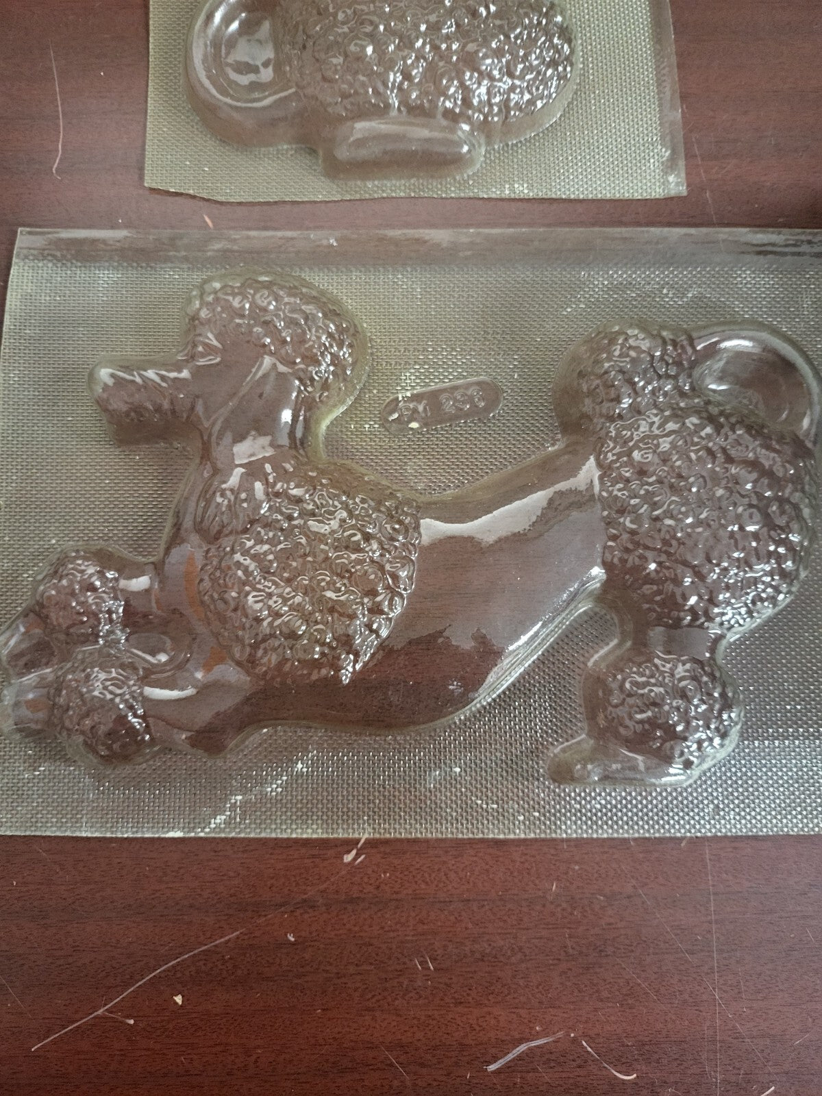2 Candy Molds Poodle - Large ~ 12" Candy Making Crafting More