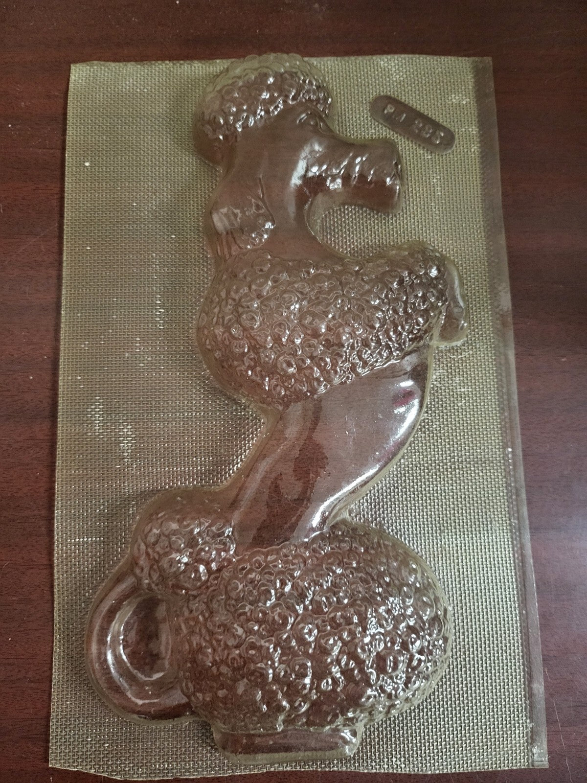 2 Candy Molds Poodle - Large ~ 12" Candy Making Crafting More