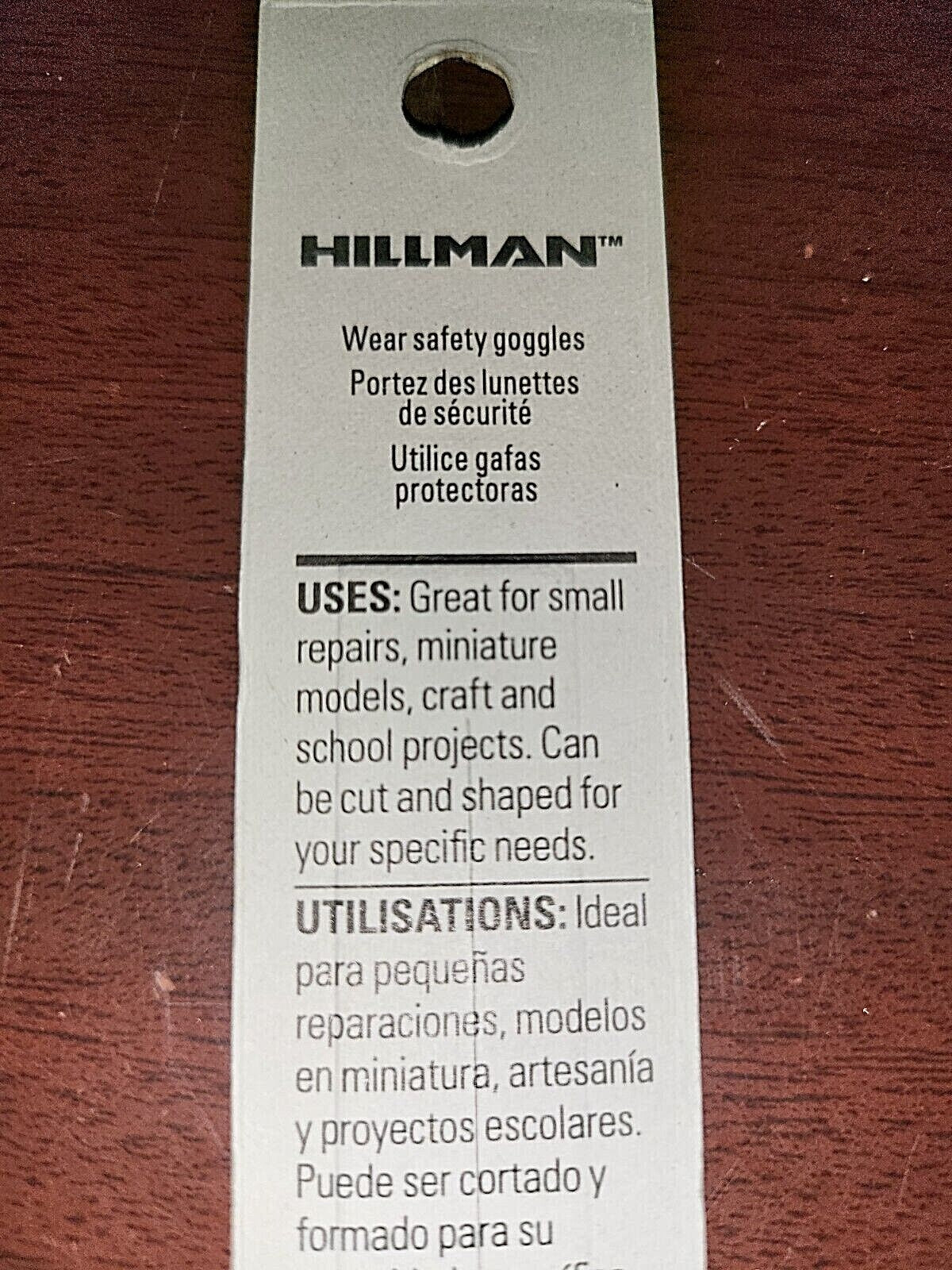 3 - 2pc Hillman Aluminum Flat Bar 1/2 x 6" x .016" #884468 Mill Stock Machining
