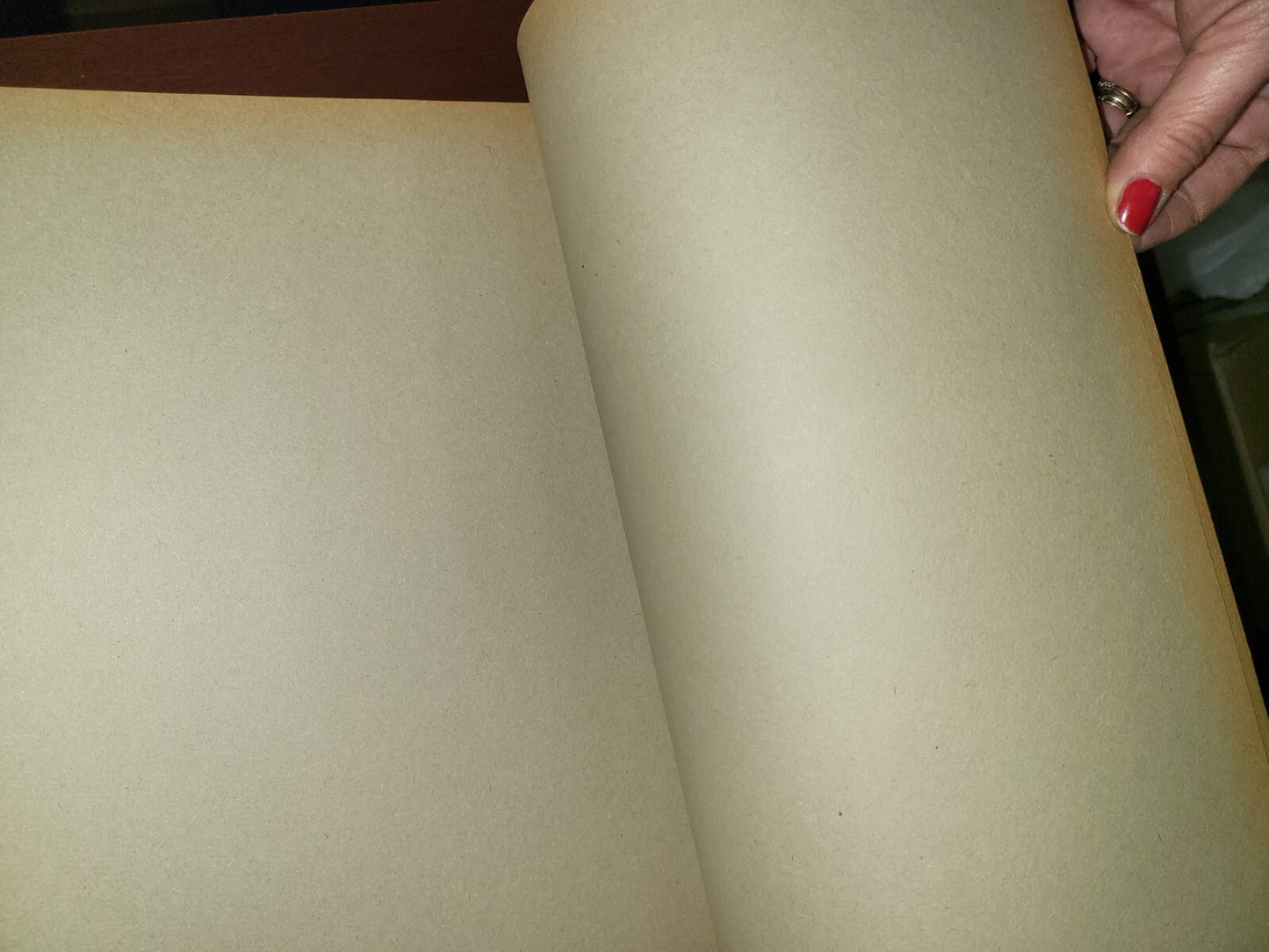 4 Vintage Scrapbook 14.5 x 11.75 x 1.75" Empty