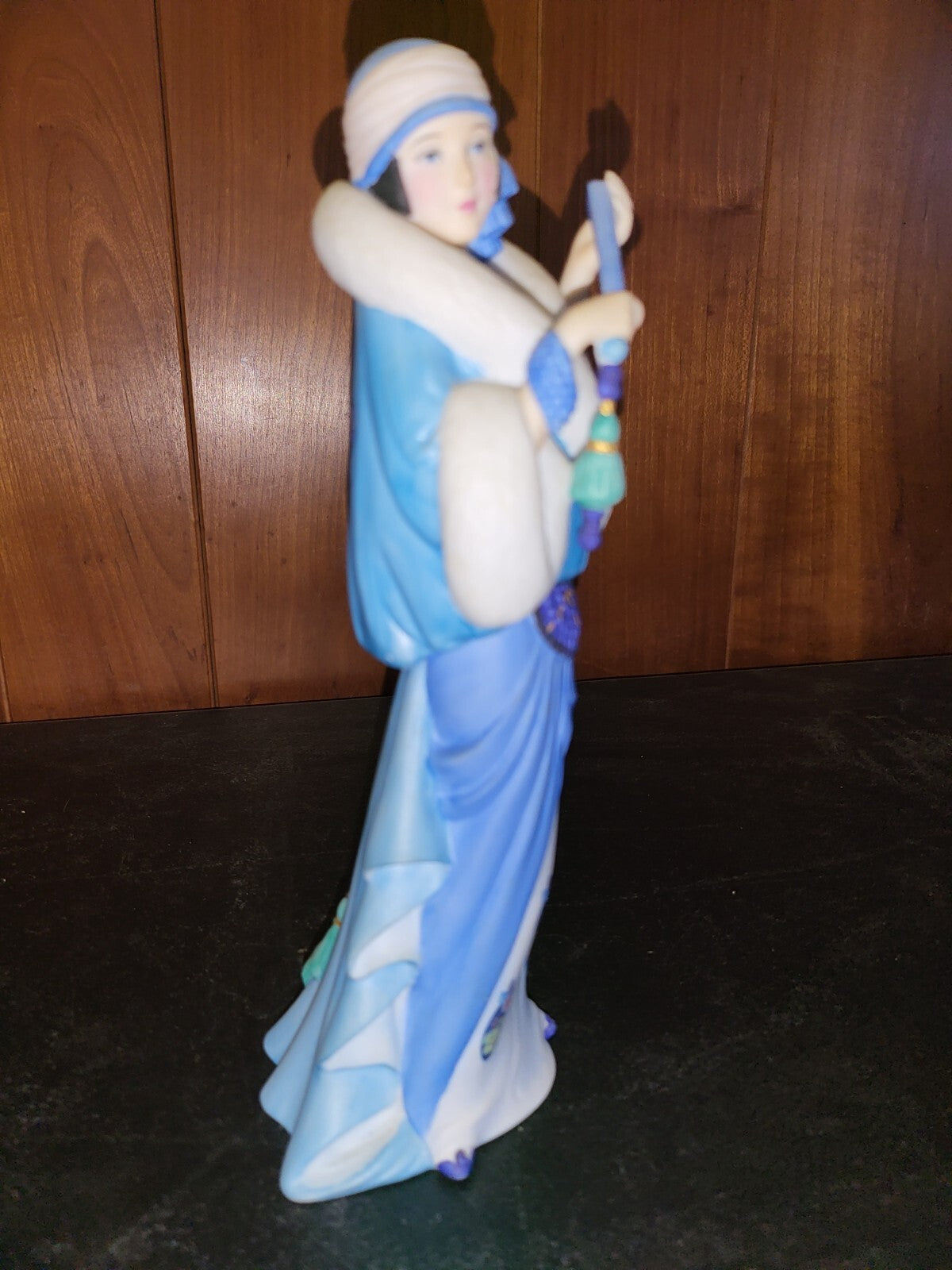 Figurine Lenox Rhapsody In Blue 9 x 4 x 3" Porcelain