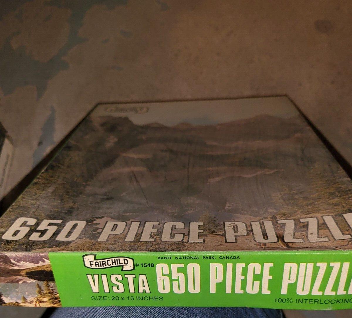 Vintage Jigsaw Puzzle Fairchild Vista #1548 20 x 15" 650pc