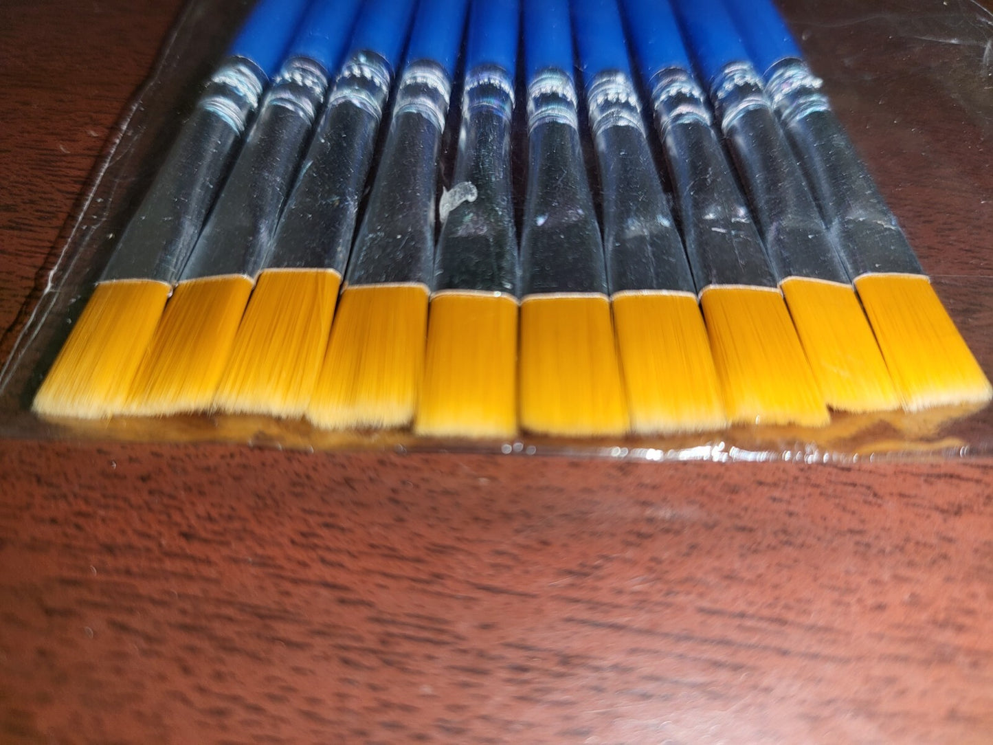 10 pc Paint Brush Set Quality Bristles for Handcraft Painting Staining *MORE