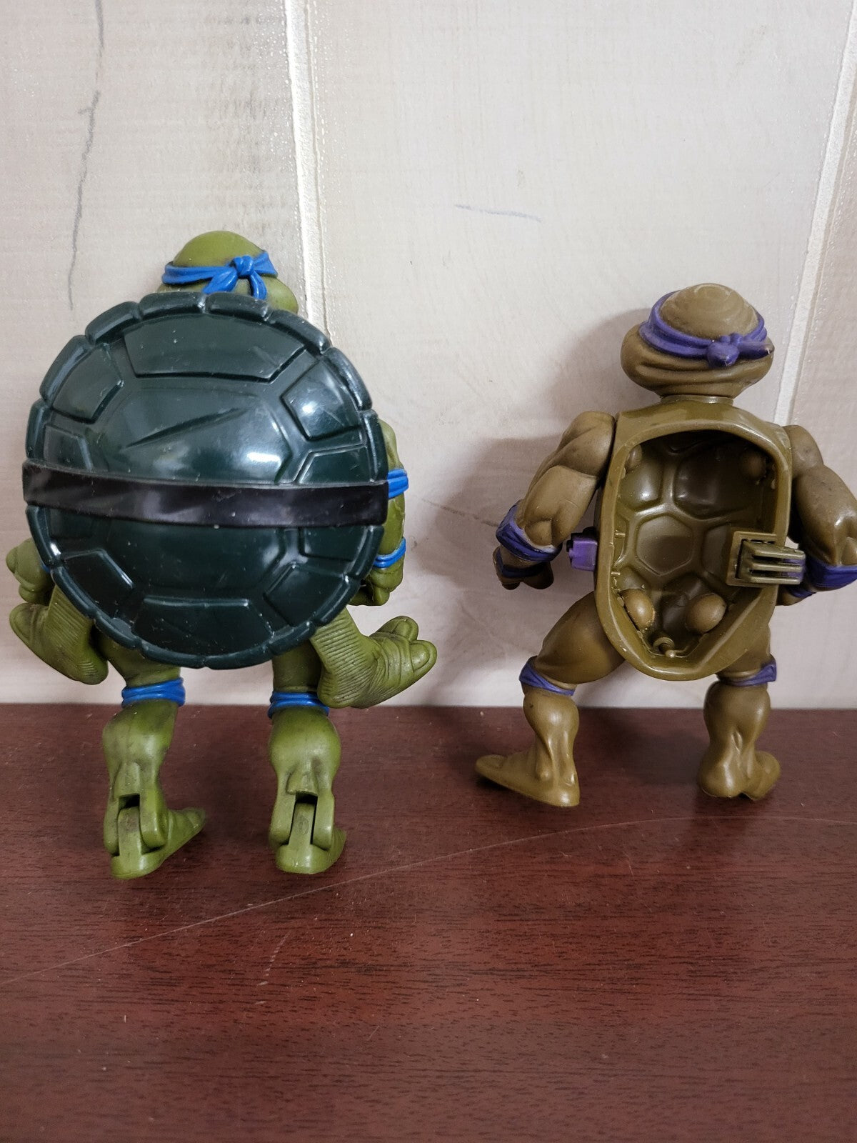 Teenage Mutant Ninja Turtles Action Figures 1992 Leonardo With Shell +1 *read pl