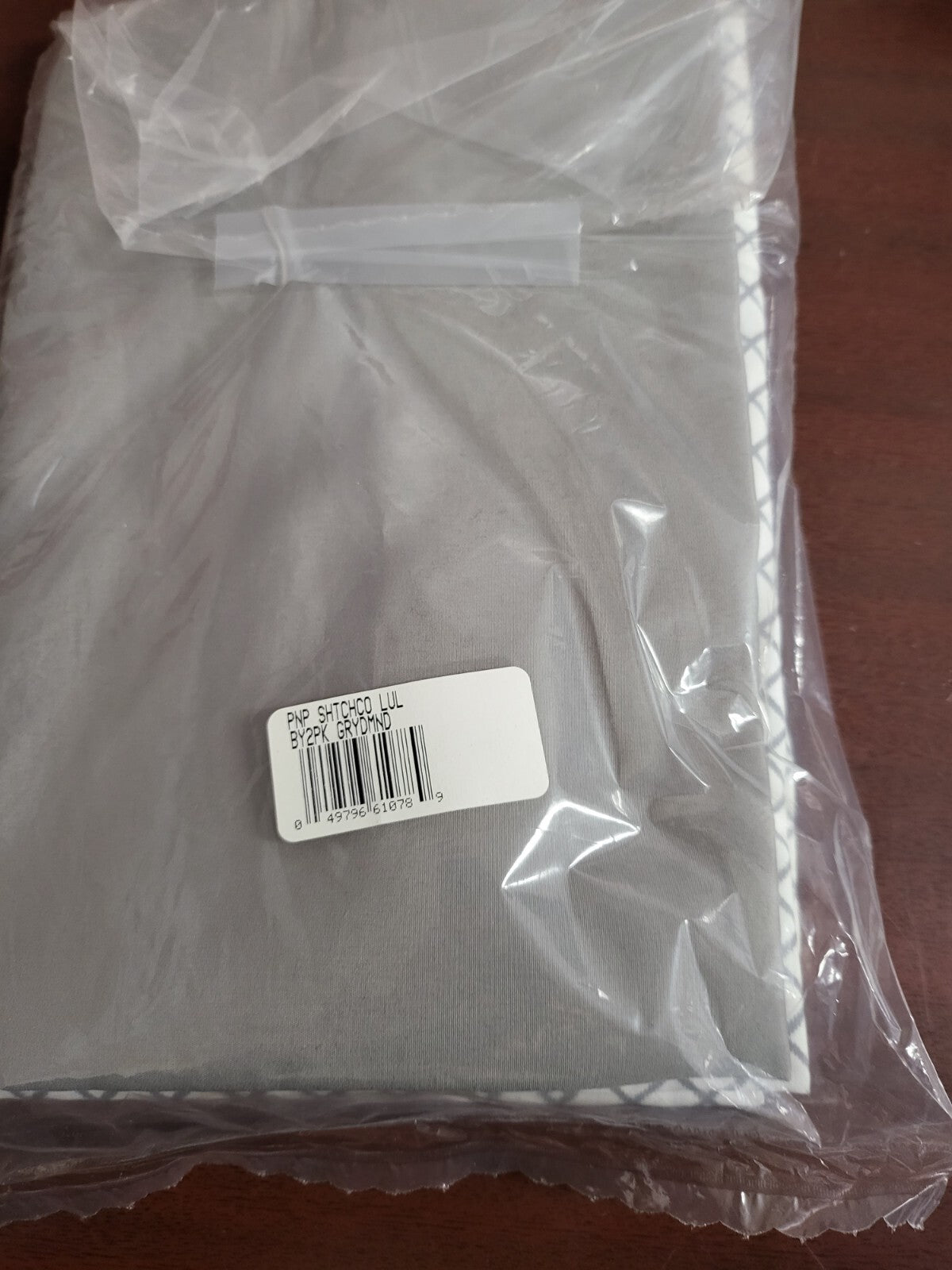 2 ct Pillow cases & Pillow Cover Gray / Diamond Standard Size
