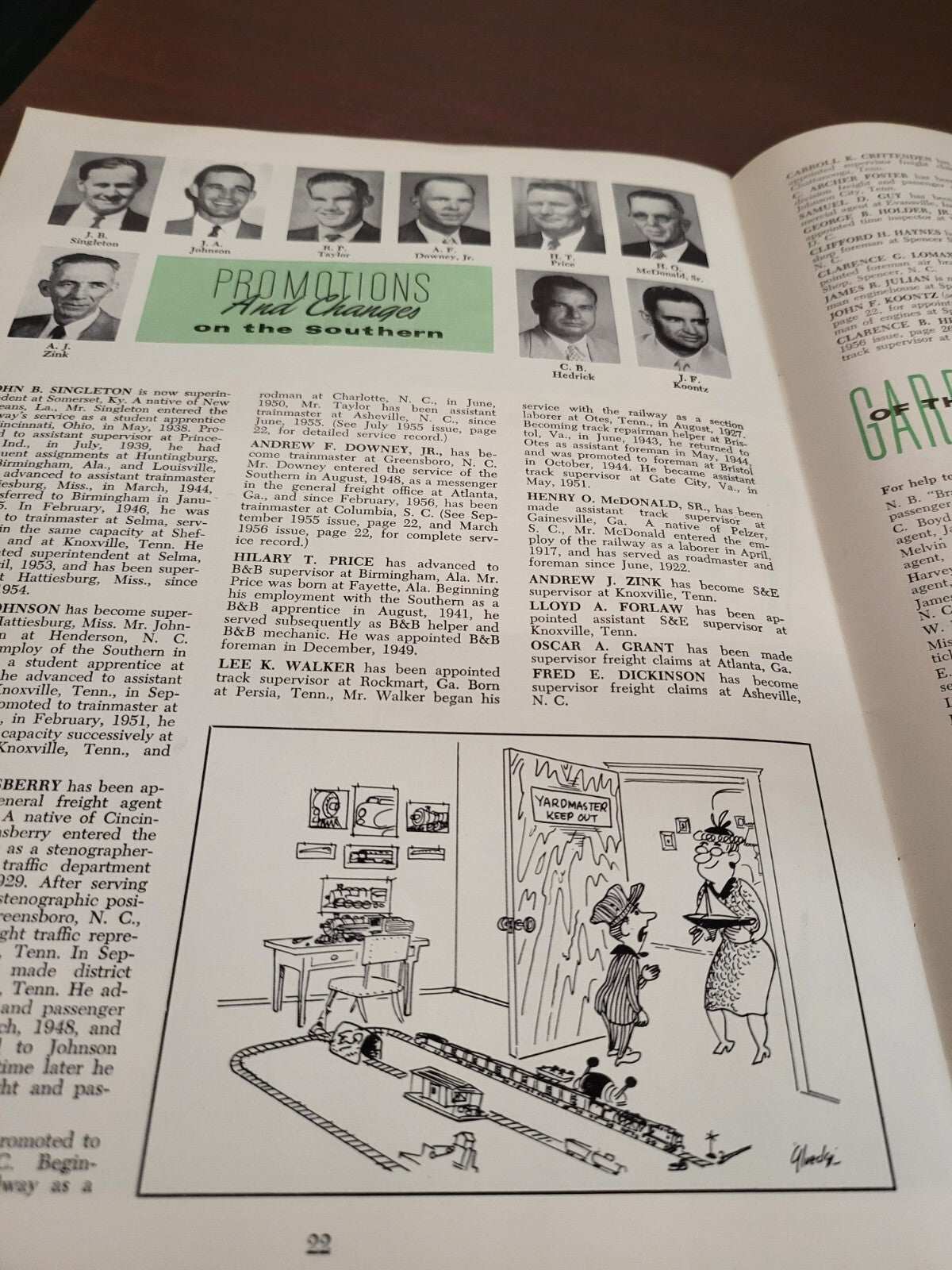 TIES The Southern Railway System Magazine August 1956