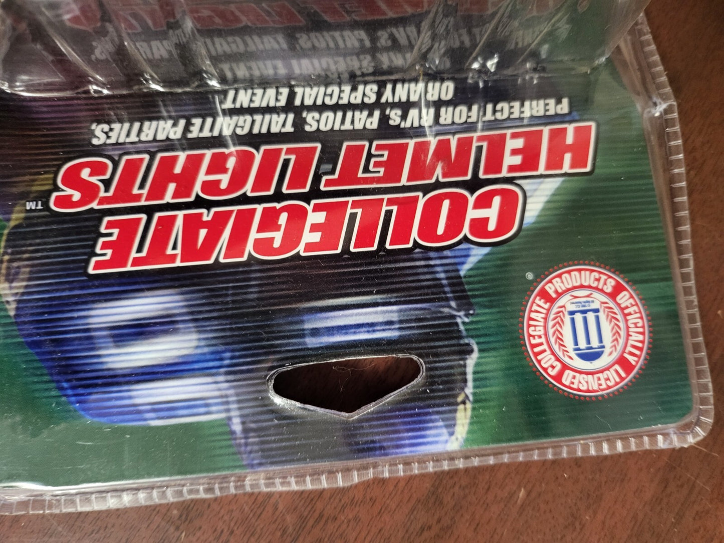 String Party Lights University of Michigan Wolverines 10 - 2" Football Helmets