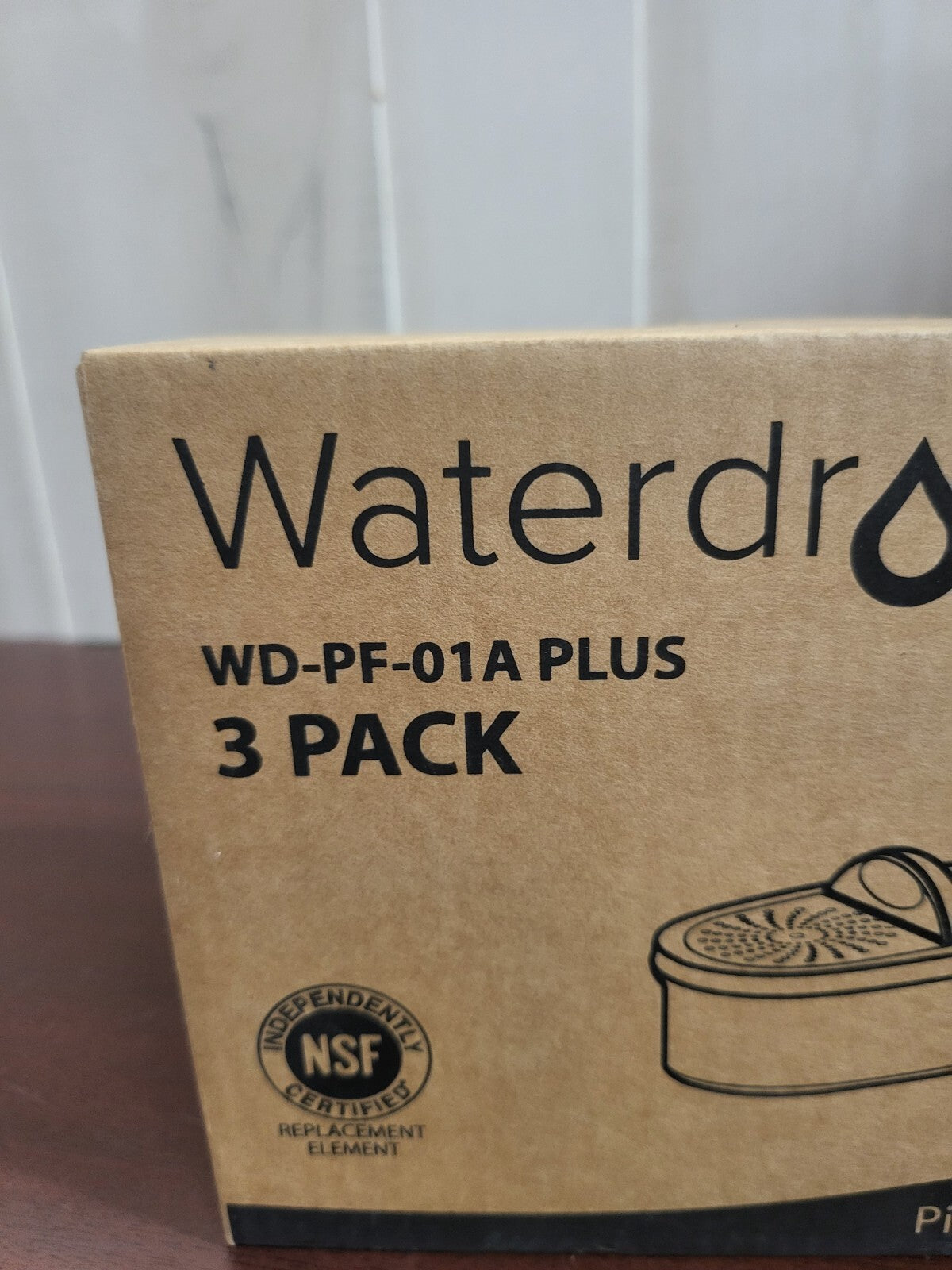 2 pack Waterdrop Replacement Filters for All Waterdrop Pitcher & Dispenser Filtr