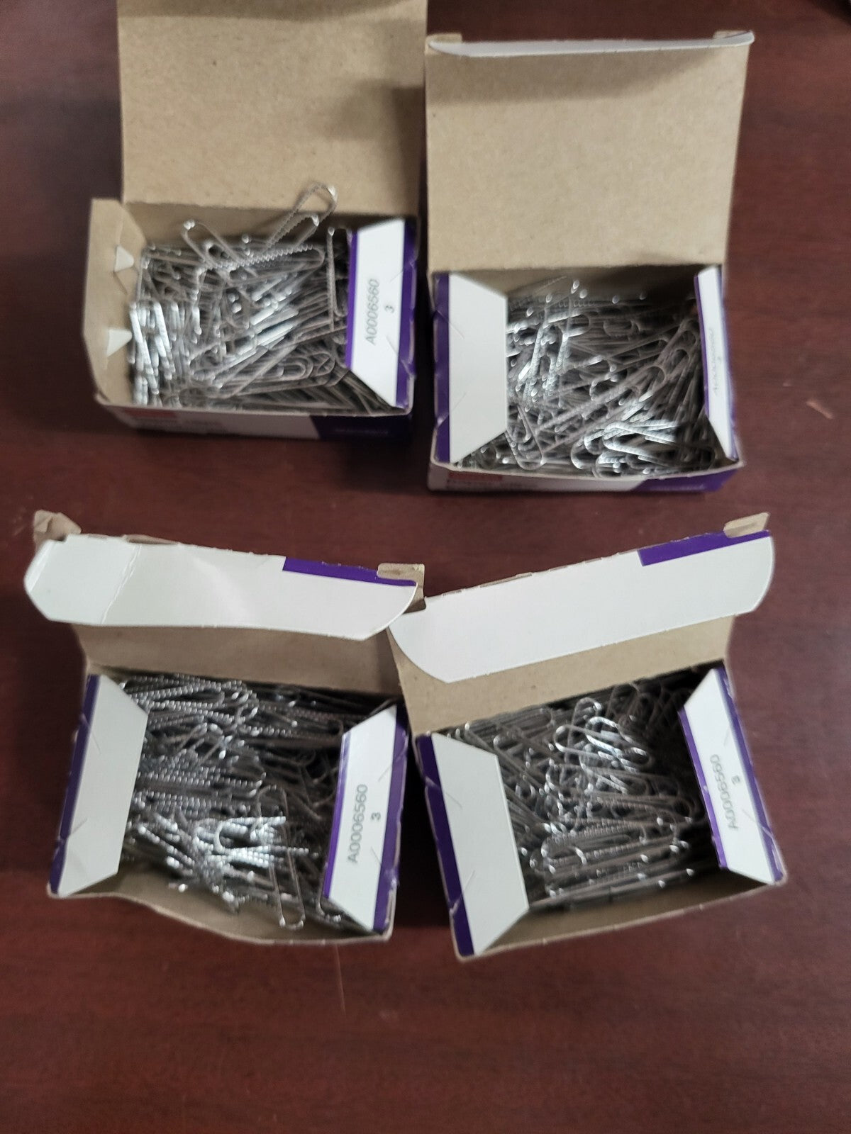 Standard Paper Clips 400 ct Non-Skid Finish Office Supply 1.25"