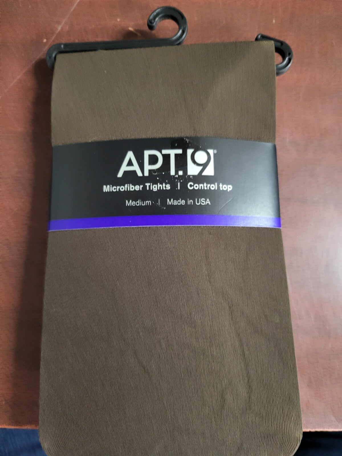 Tights Panty Hose BROWN Apt 9 Control Top MEDIUM