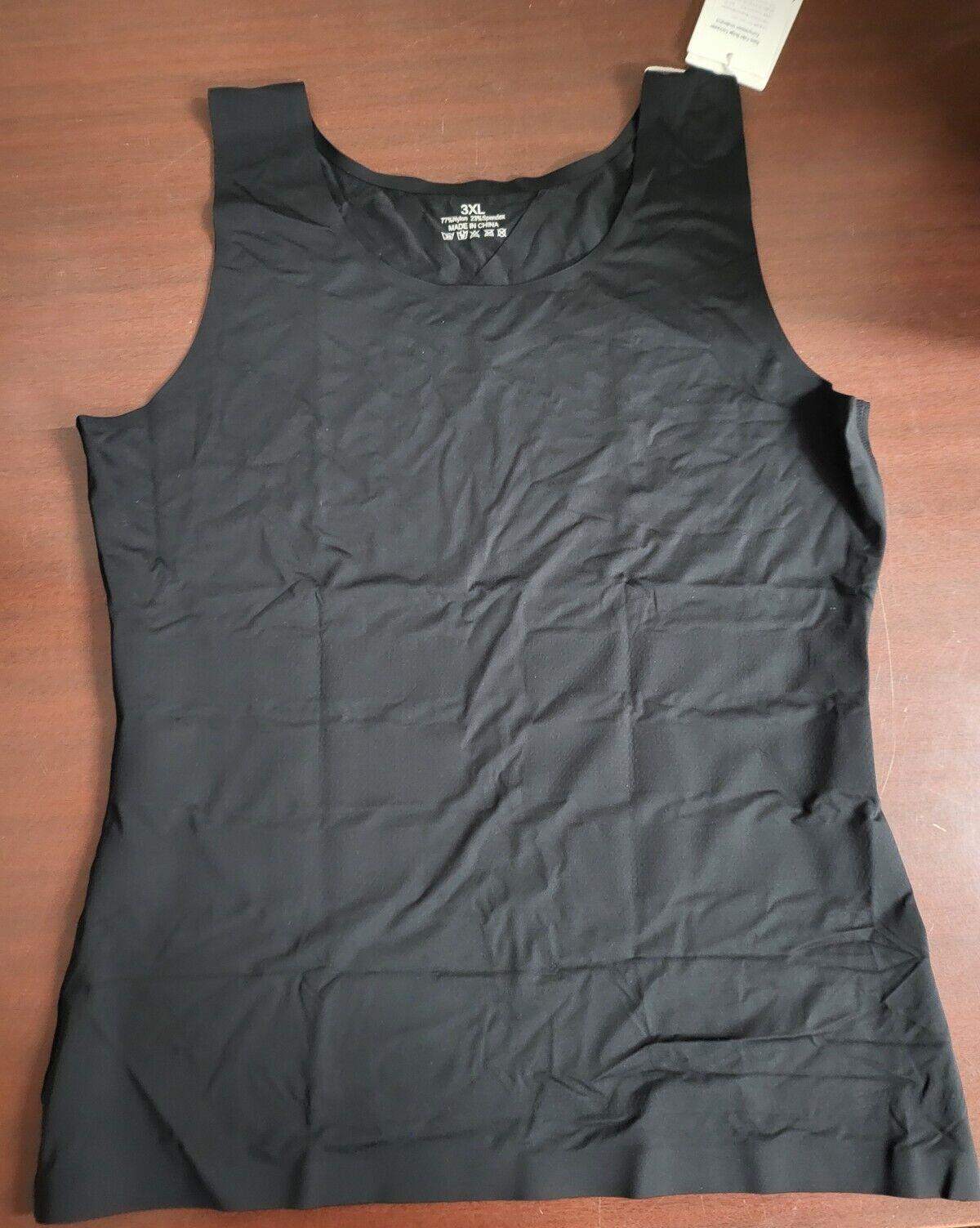 Compression Undershirt 3XL Bulge Concealer NWT Tank Top Ch 39