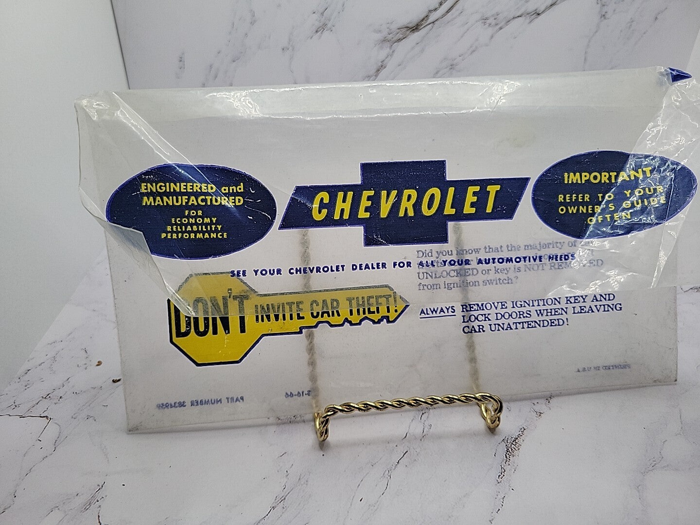 1968 Chevrolet Full Size Car Owners Operators Manual 68 Chevy Impala