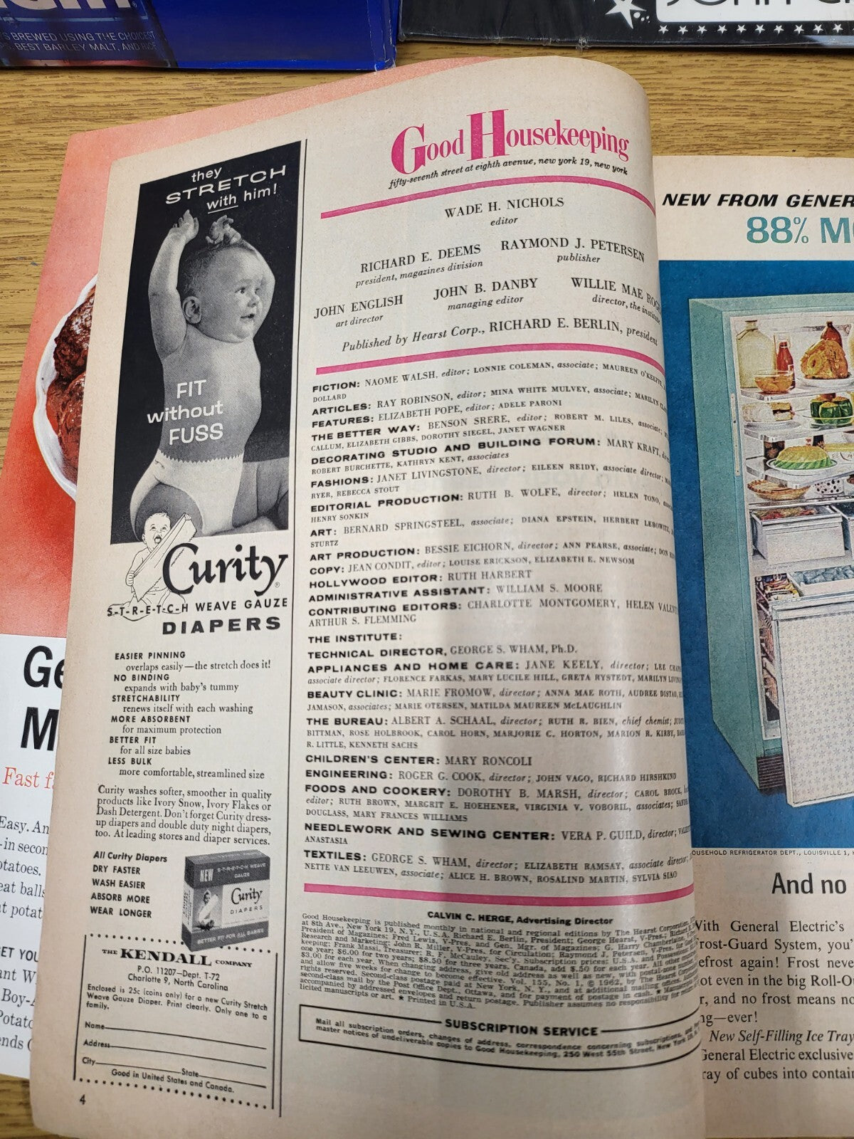 Book - Good Housekeeping July 1962 Multiple Contributors #2740