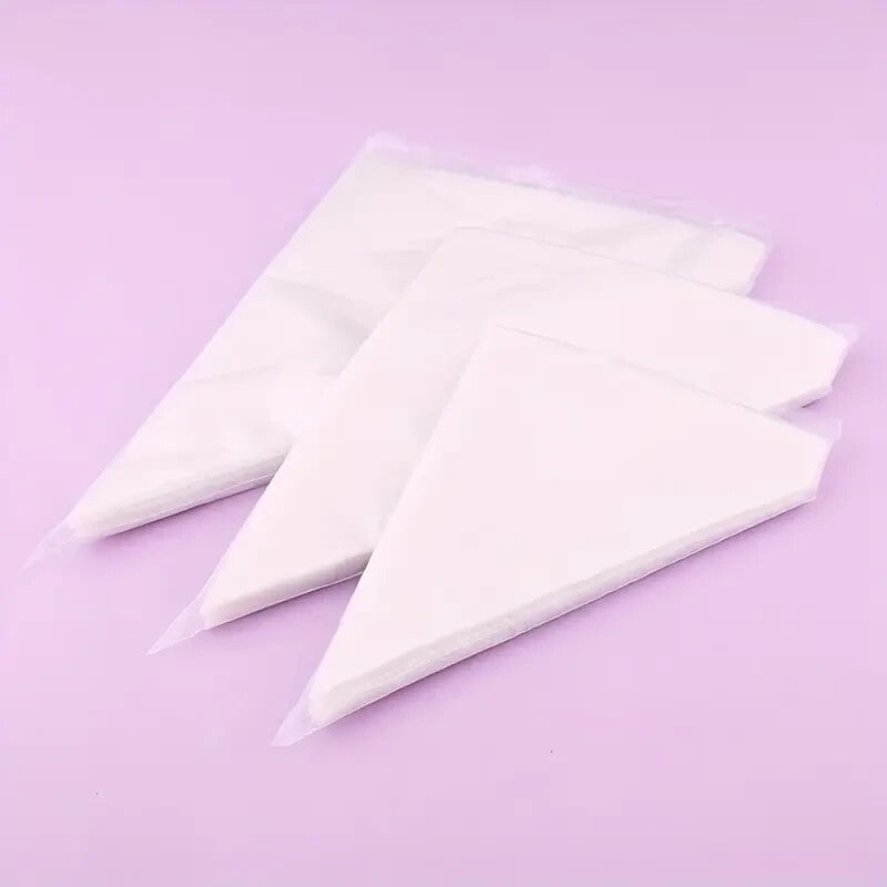 2 count Piping Tool Cream Filler Tip & 30 Disposable Icing / Filling Bags NIP