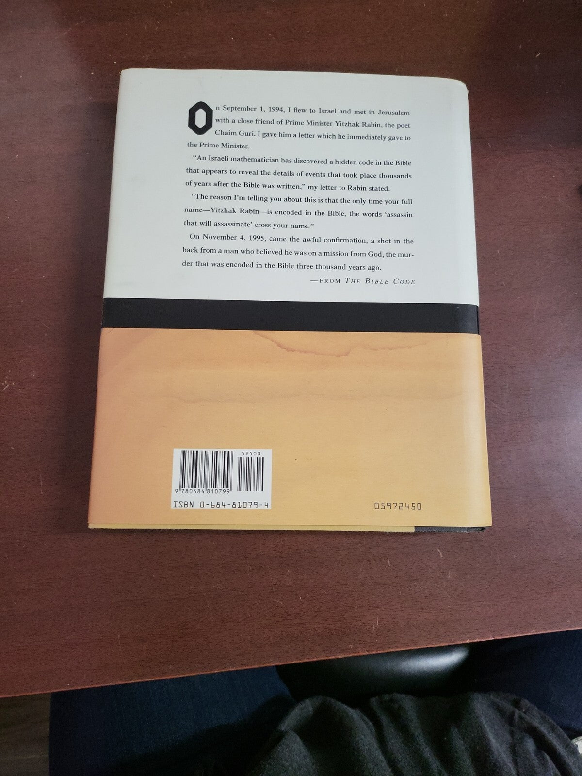 Book - The Bible Code by Michael Drosnin #2826
