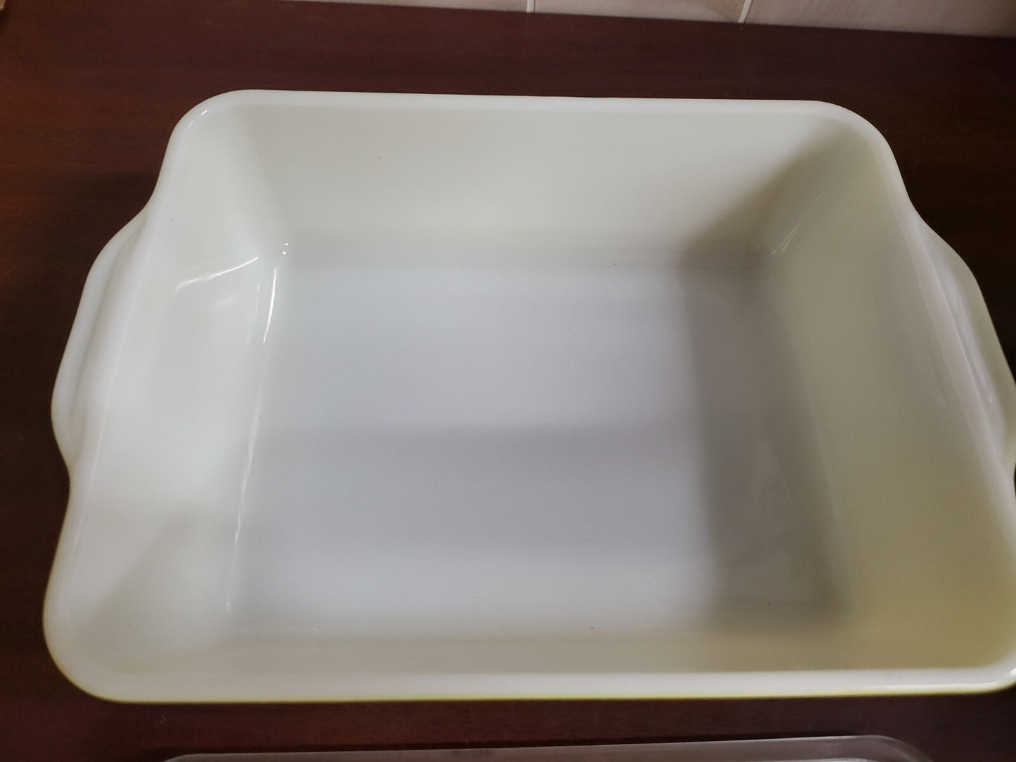 Pyrex Primary Yellow 1.5 Qt Casserole 0503 & Lid 503 Ovenware ~9.5L x 6.75W x 2.