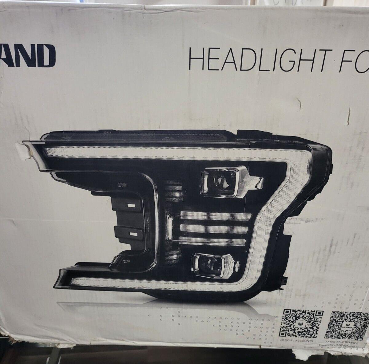 "YAA-F150-2024A LED Headligths 2018-2020 Ford F150 13th Gen NIOB VlLand