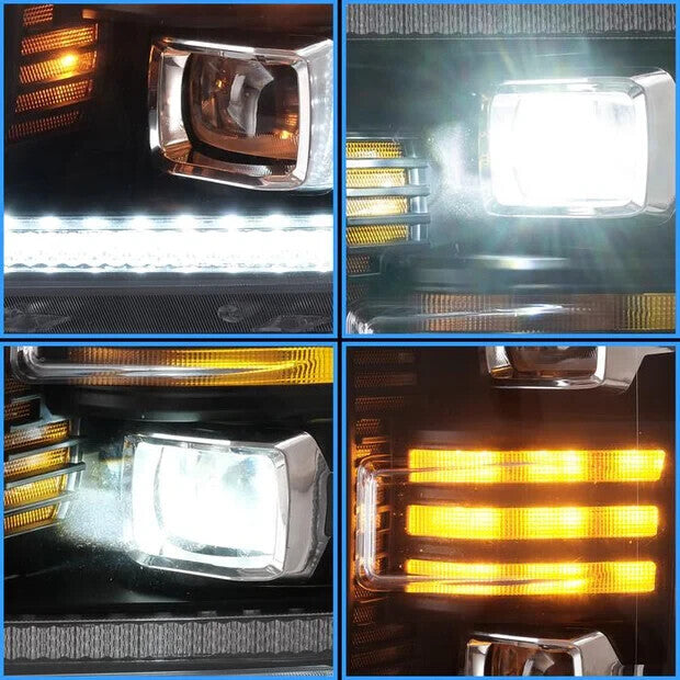 "YAA-F150-2024A LED Headligths 2018-2020 Ford F150 13th Gen NIOB VlLand