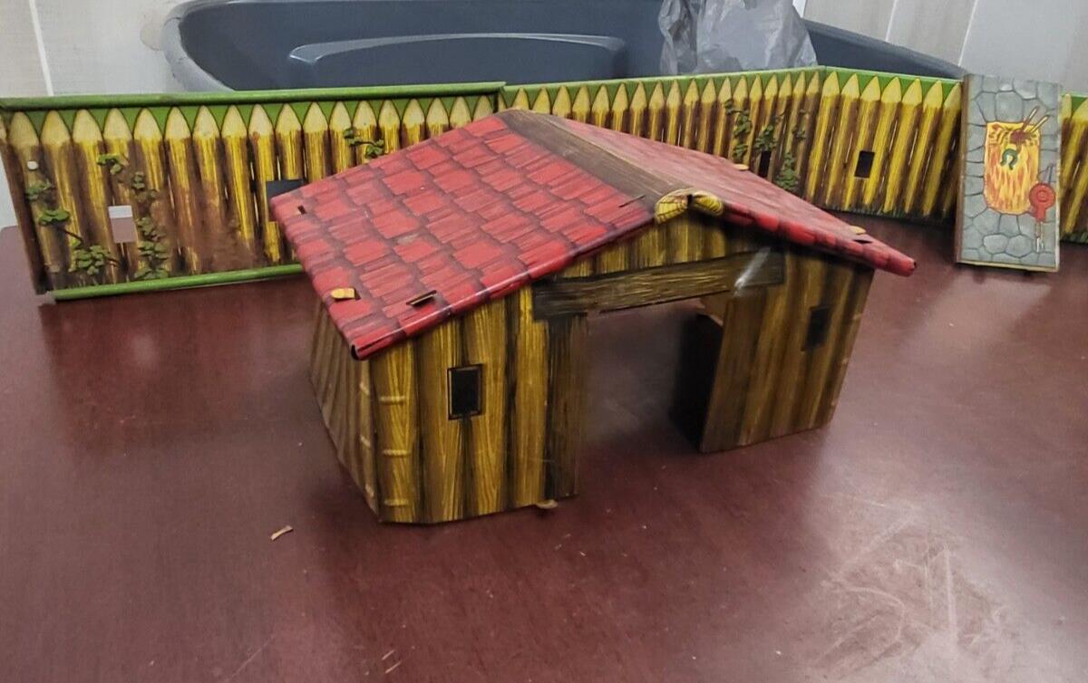 1950s Fort Superior Play Set 9 Pieces T Cohn Cohen