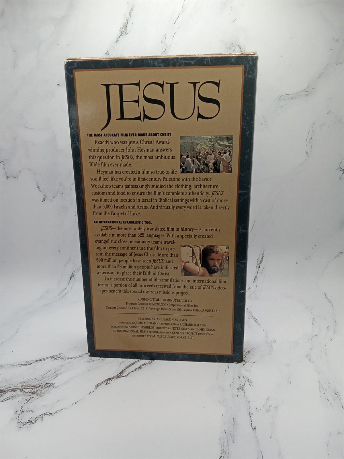 Jesus VHS Tape