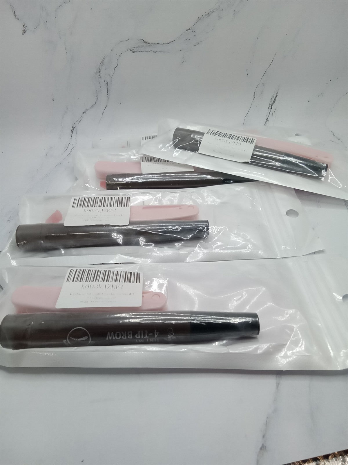 Brown 4 Tip Eyebrow Pencil Lot Of 5