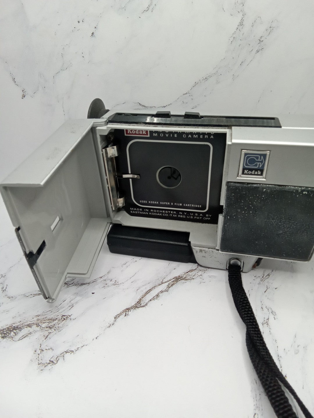Vintage Kodak Instamatic M30 Movie Camera Power Zoom Lens Reflex ViewingUNTESTED