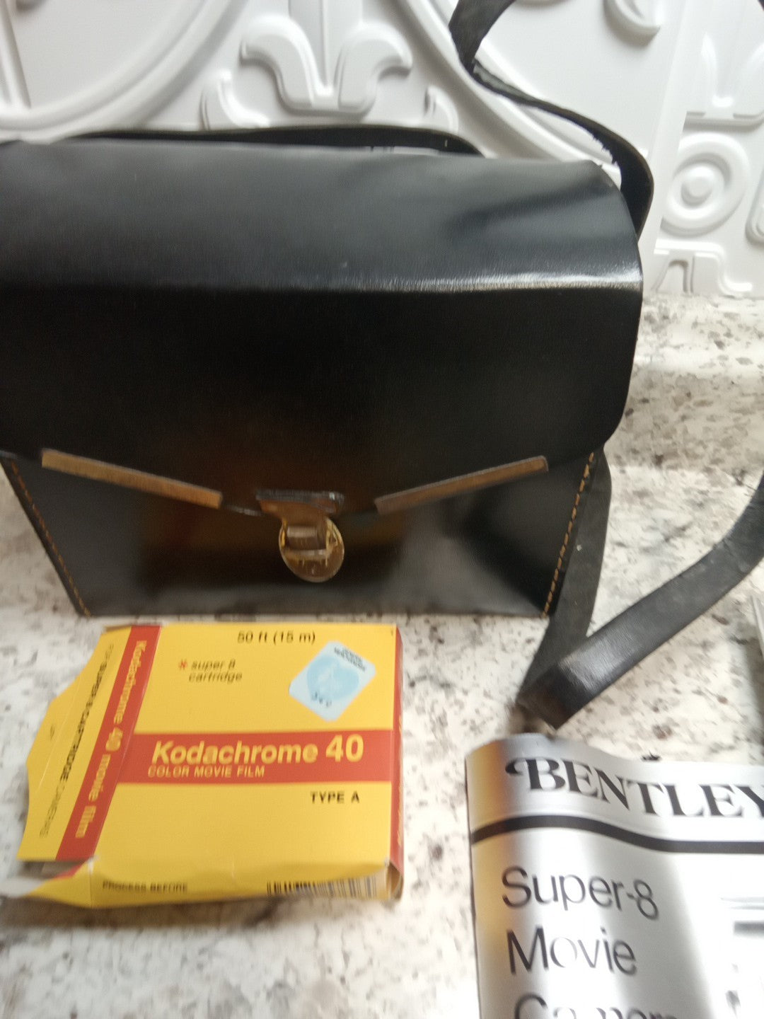 Vintage Bentley Super 8 B-3 Movie Camera Untested With Manual And Original Paper
