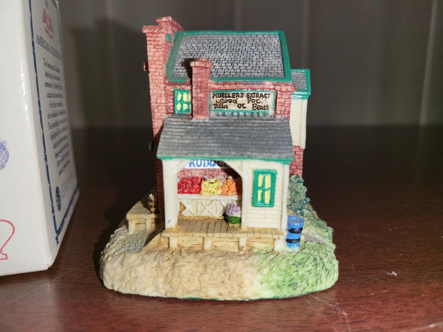 Liberty Falls 1998 Dearly's Grocery Store AH154 3x3x3"  Americana Collection