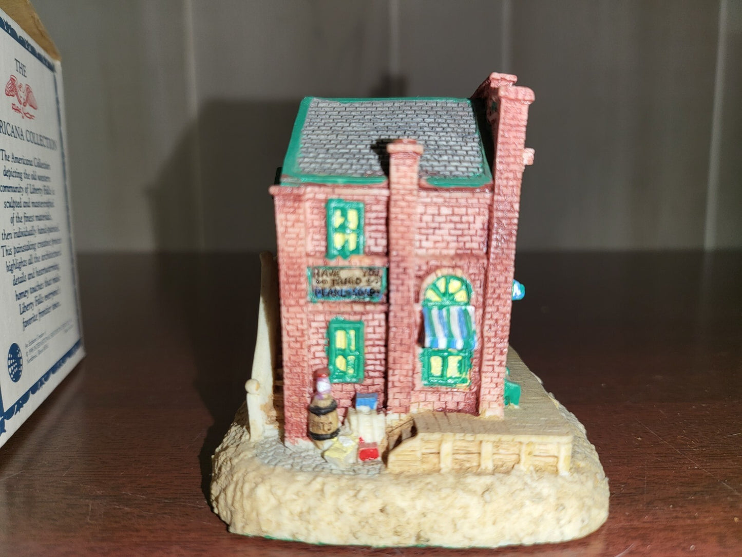 Liberty Falls 1998 Dearly's Grocery Store AH154 3x3x3"  Americana Collection